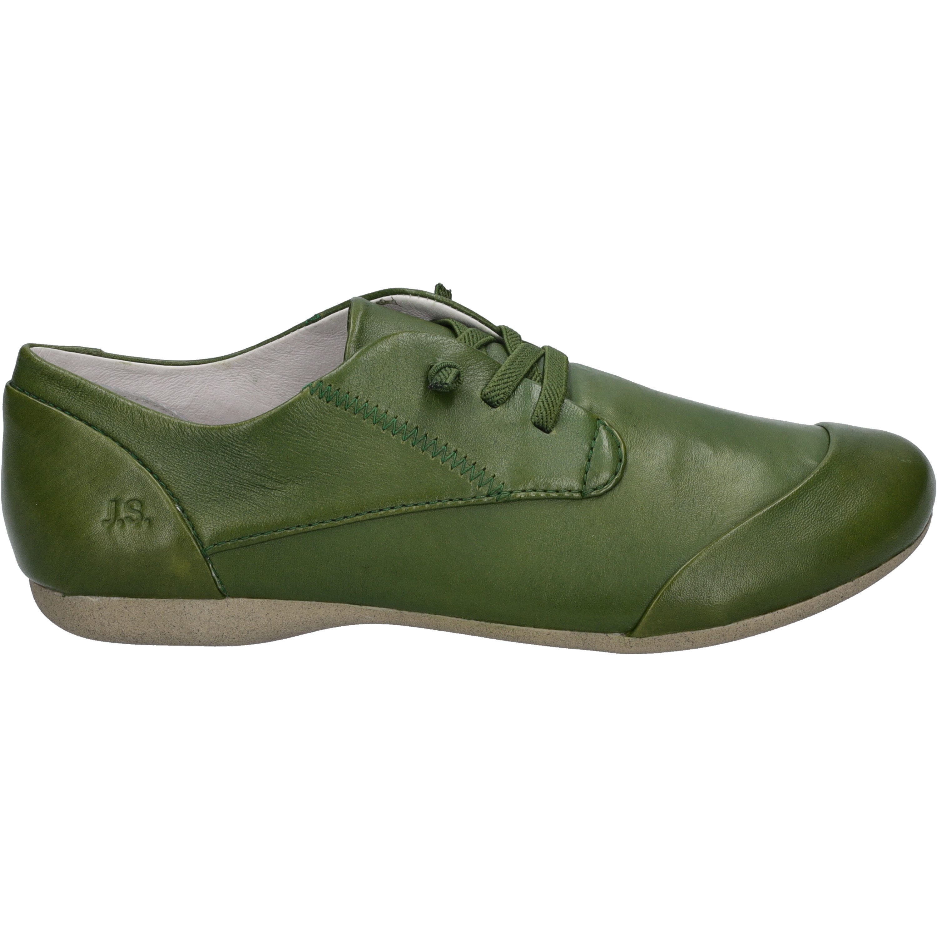Josef Seibel Fiona 01, grün Schnürschuh günstig online kaufen