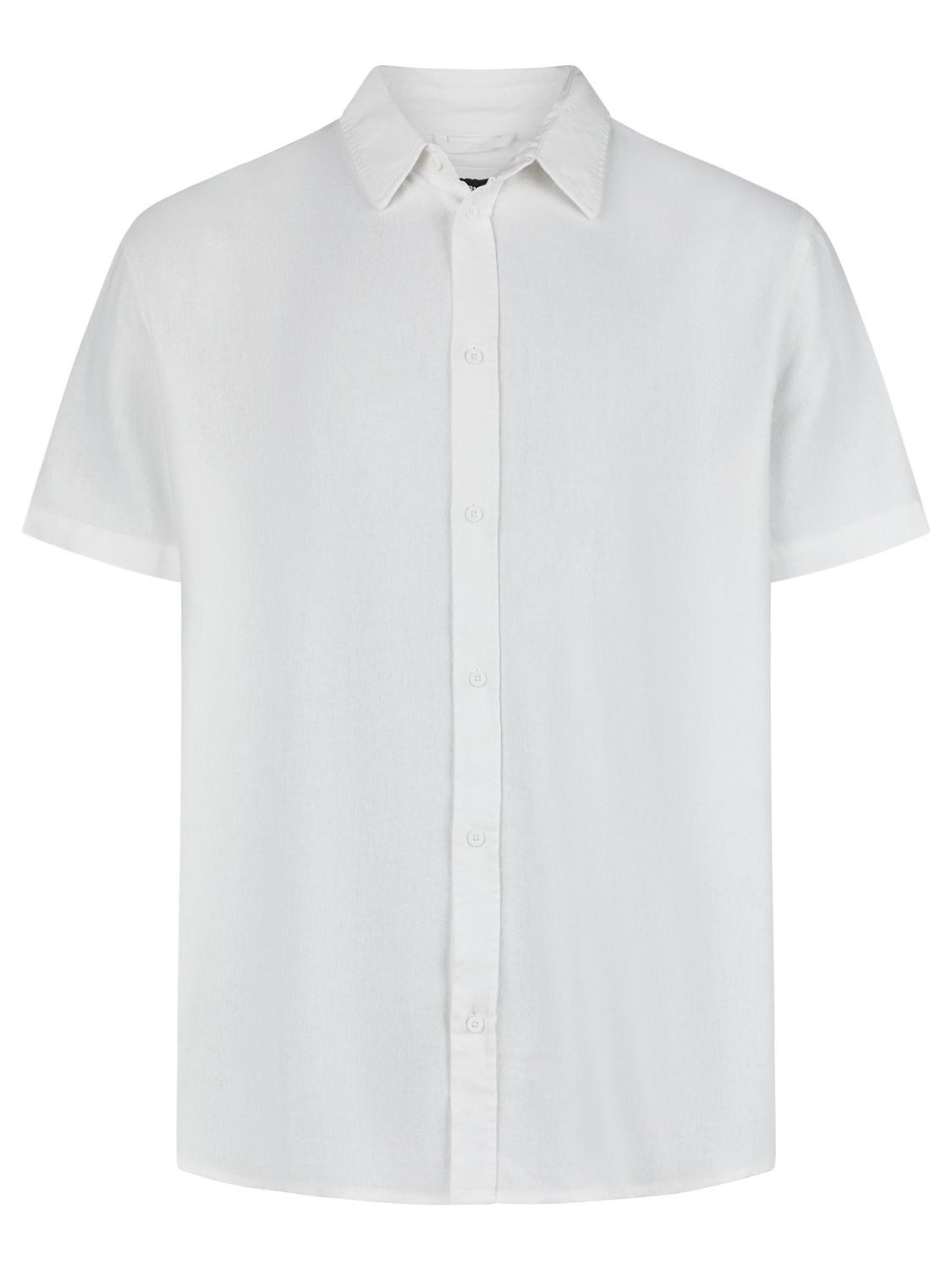 riverso Kurzarmhemd Herren Leinen Hemd RIVEmilio Regular Fit (1-tlg)