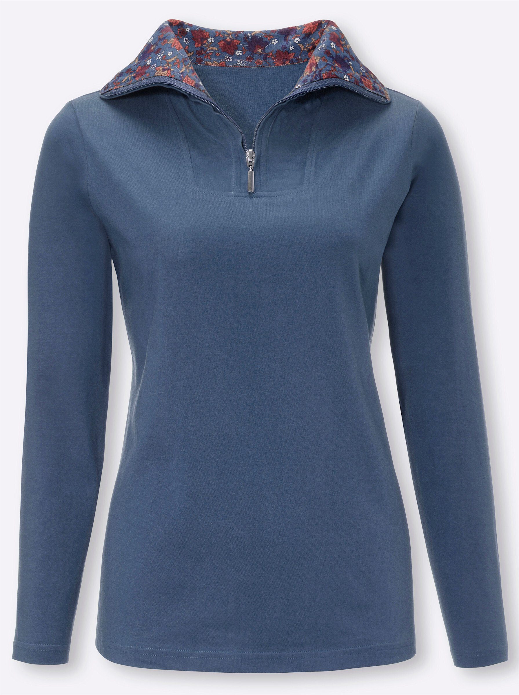 Sieh an! T-Shirt Langarm-Shirt Langarm