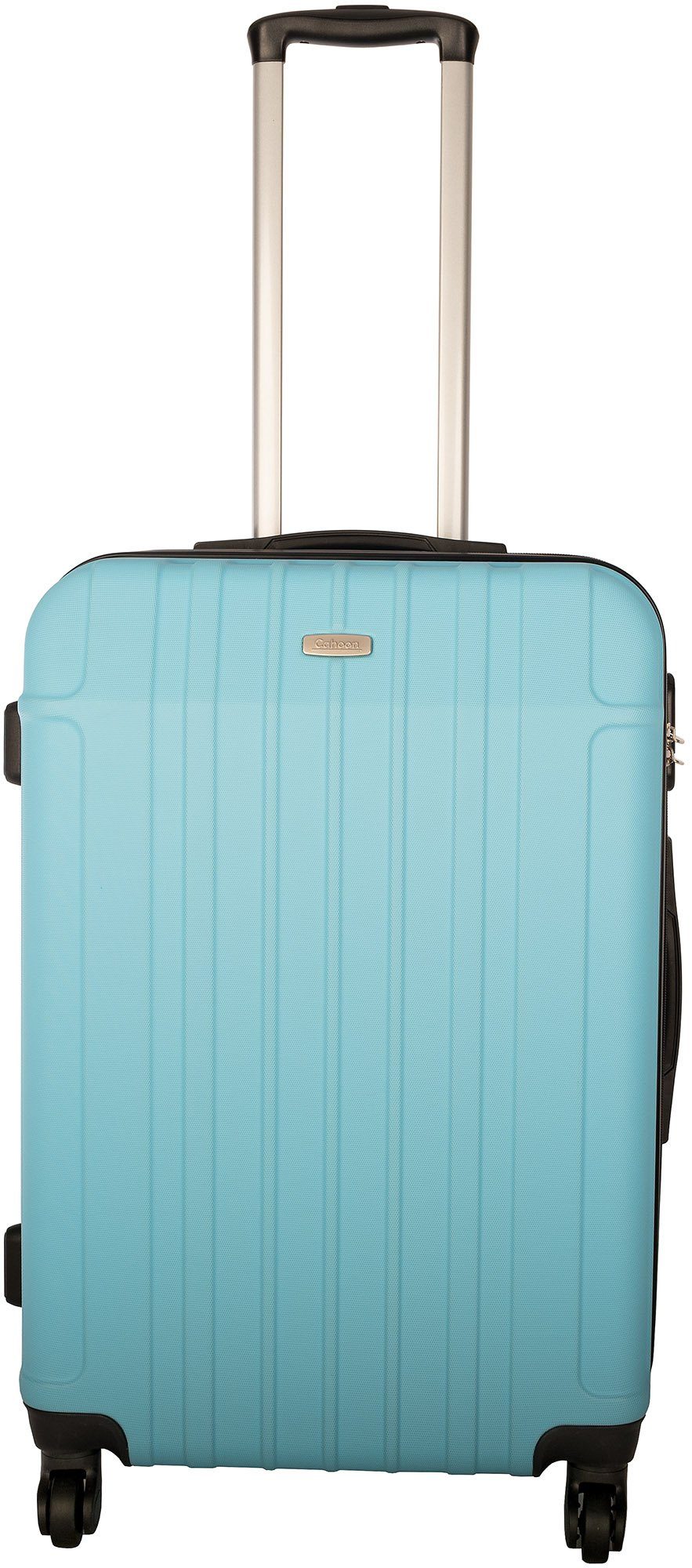 Cahoon Hartschalen-Trolley Koffer / 4-Rollen, sky-blue Reisekoffer 66 4 Hartschale Liter / Rollen Trolley