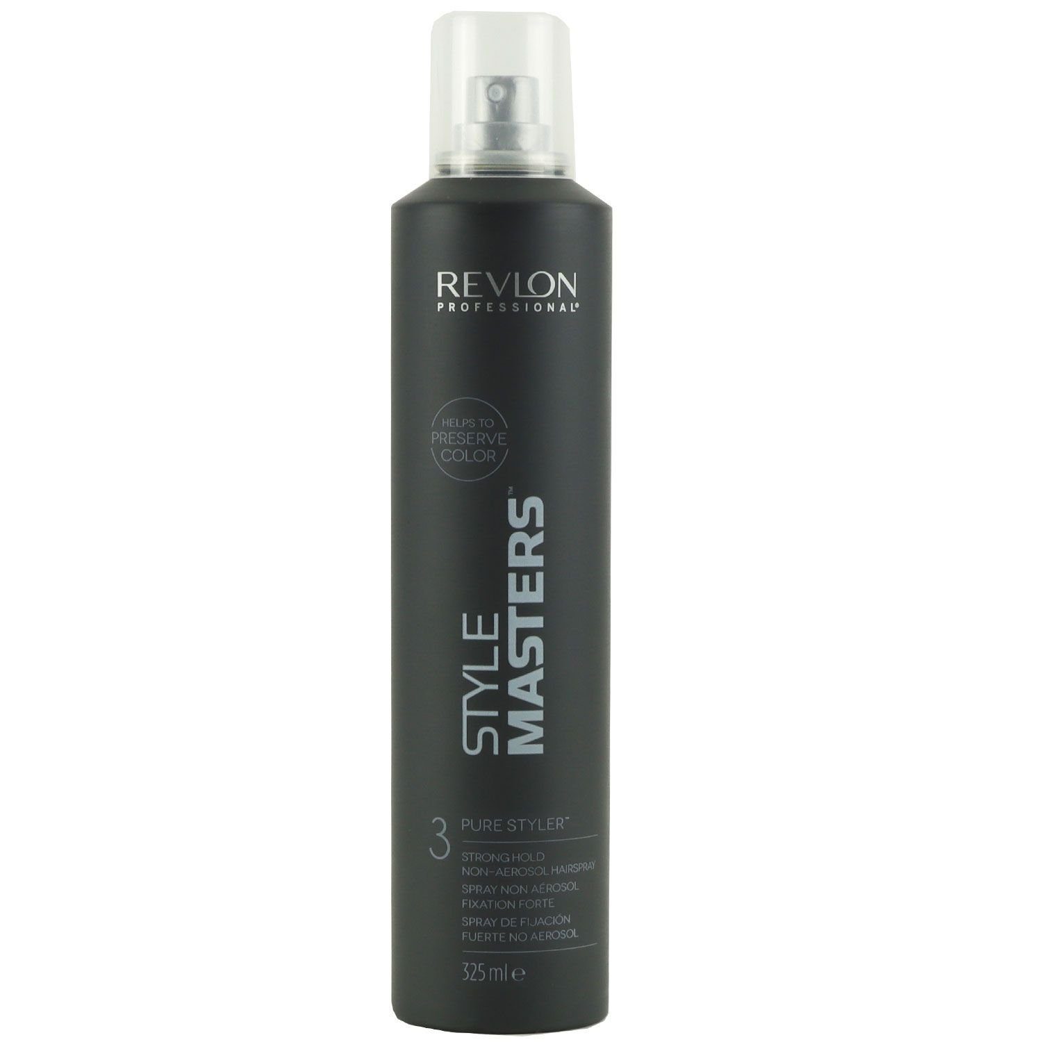 PROFESSIONAL REVLON Style Haarstyling-Produkt Pure ml, Masters Styler 325 Hold Stylingspray, Haarspray Strong