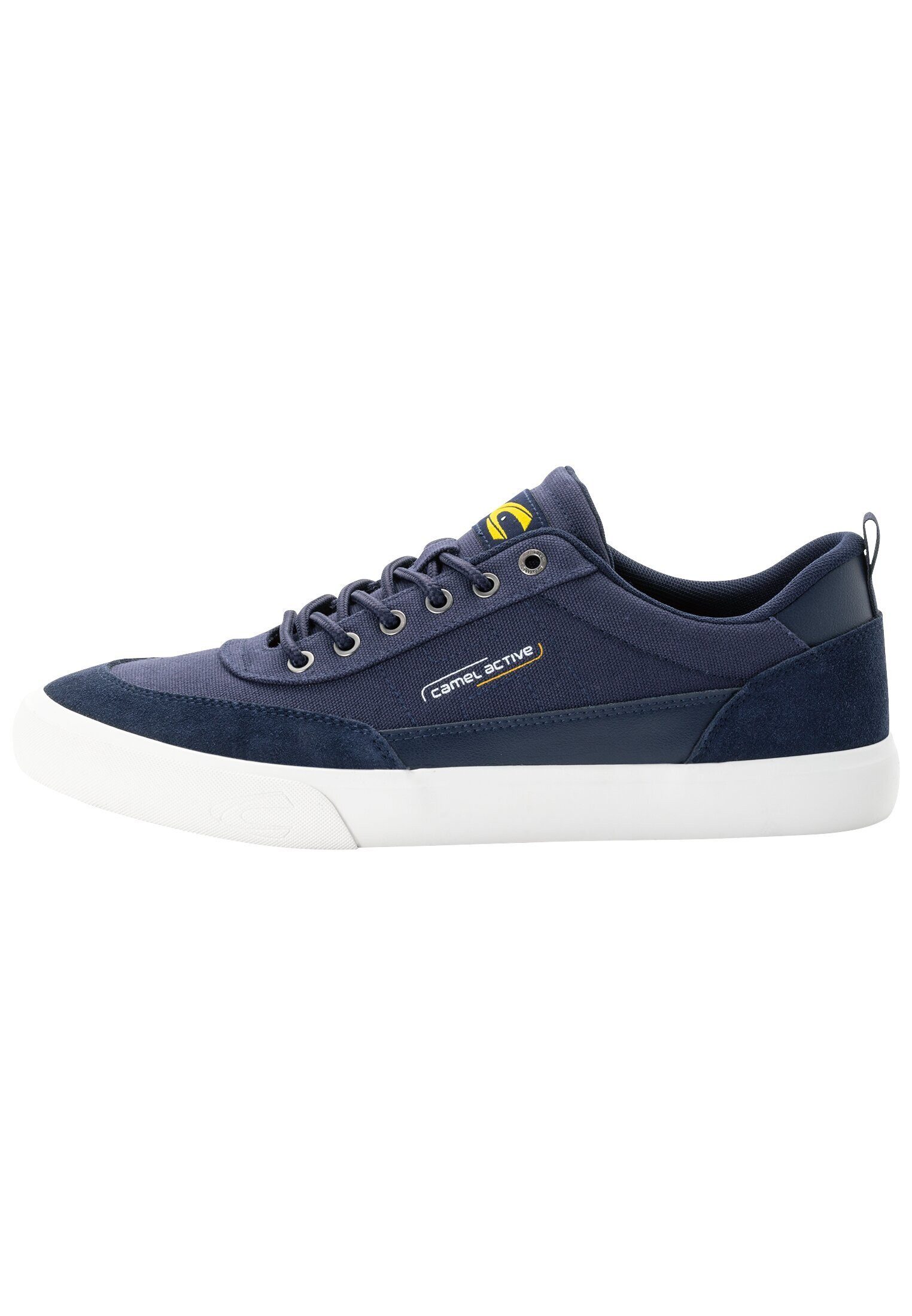 mit Lederbesatz Sneaker