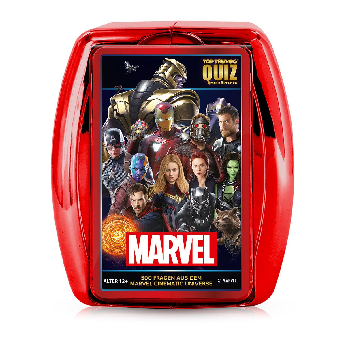 Winning Moves Spiel Top Trumps Quiz Marvel Cinematic Universe, Kartenspiel