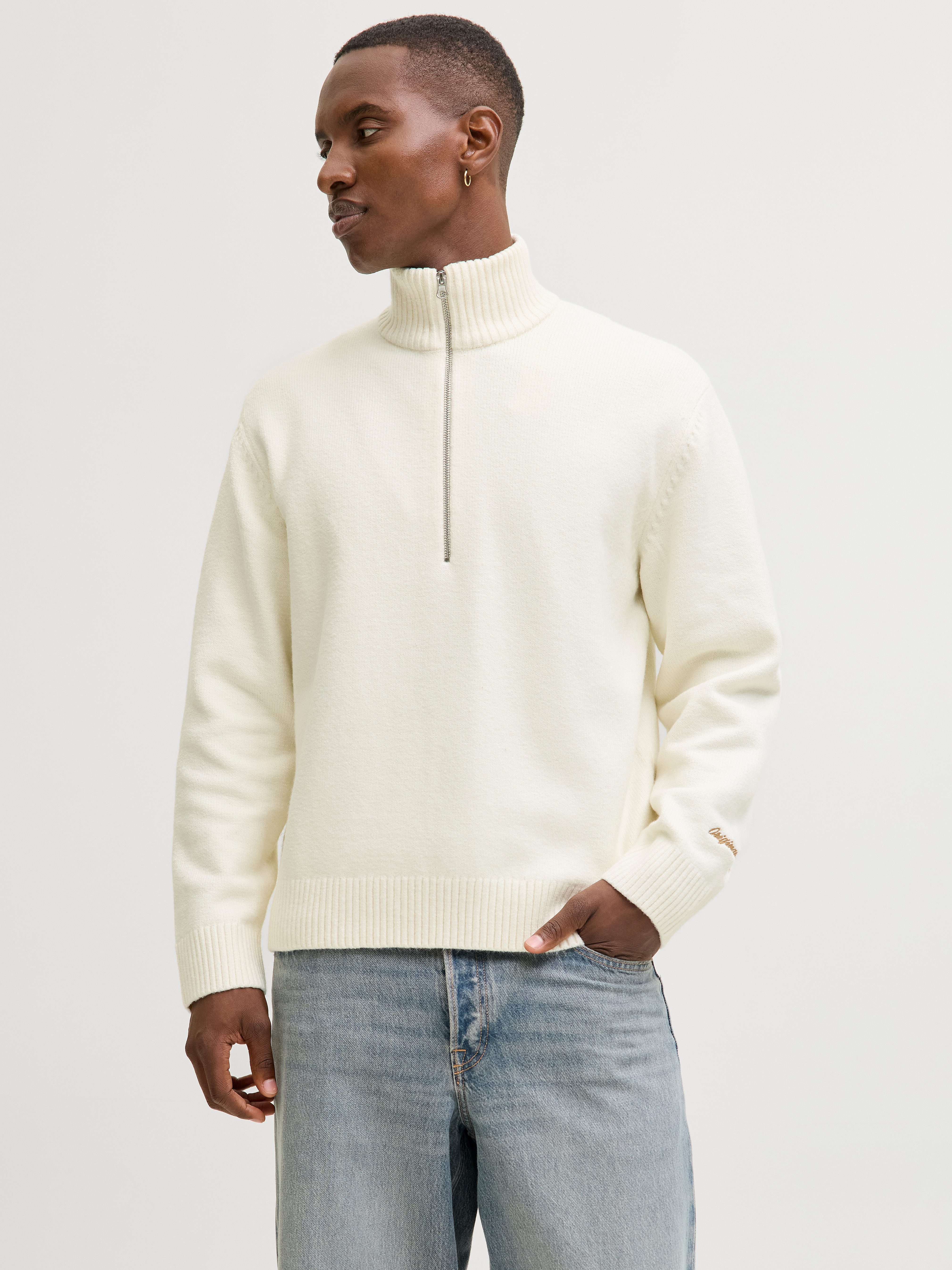 Jack & Jones Troyer JORNORREBRO KNIT HALF ZIP SN günstig online kaufen