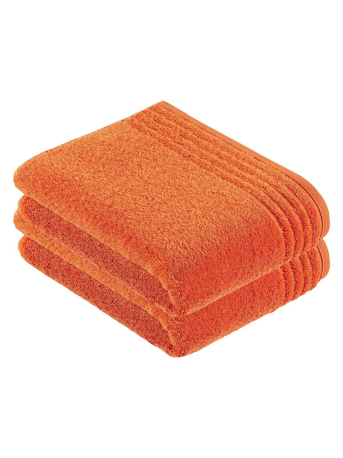 Vossen Duschtücher 2er Pack Duschtuch 67 x 140 cm Vienna Style Supers, Frottier (Spar-Set, 2-St), Vegan