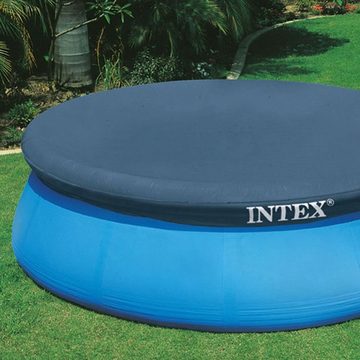 Intex Pool-Abdeckplane Intex Poolabdeckung 28023 EASY SET 457 x 20 x 457 cm