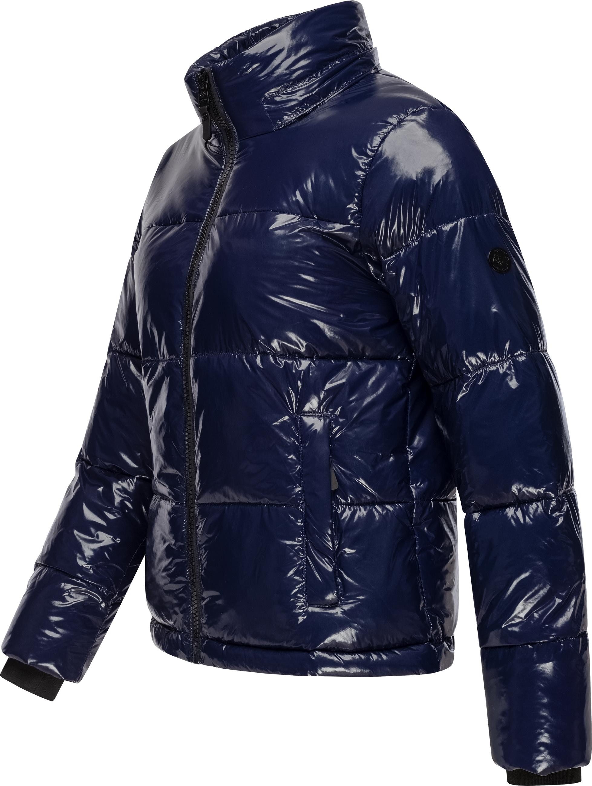 Ragwear Steppjacke Roobie super stylische, gänzende Damen Winterjacke – Bild 5 von 5