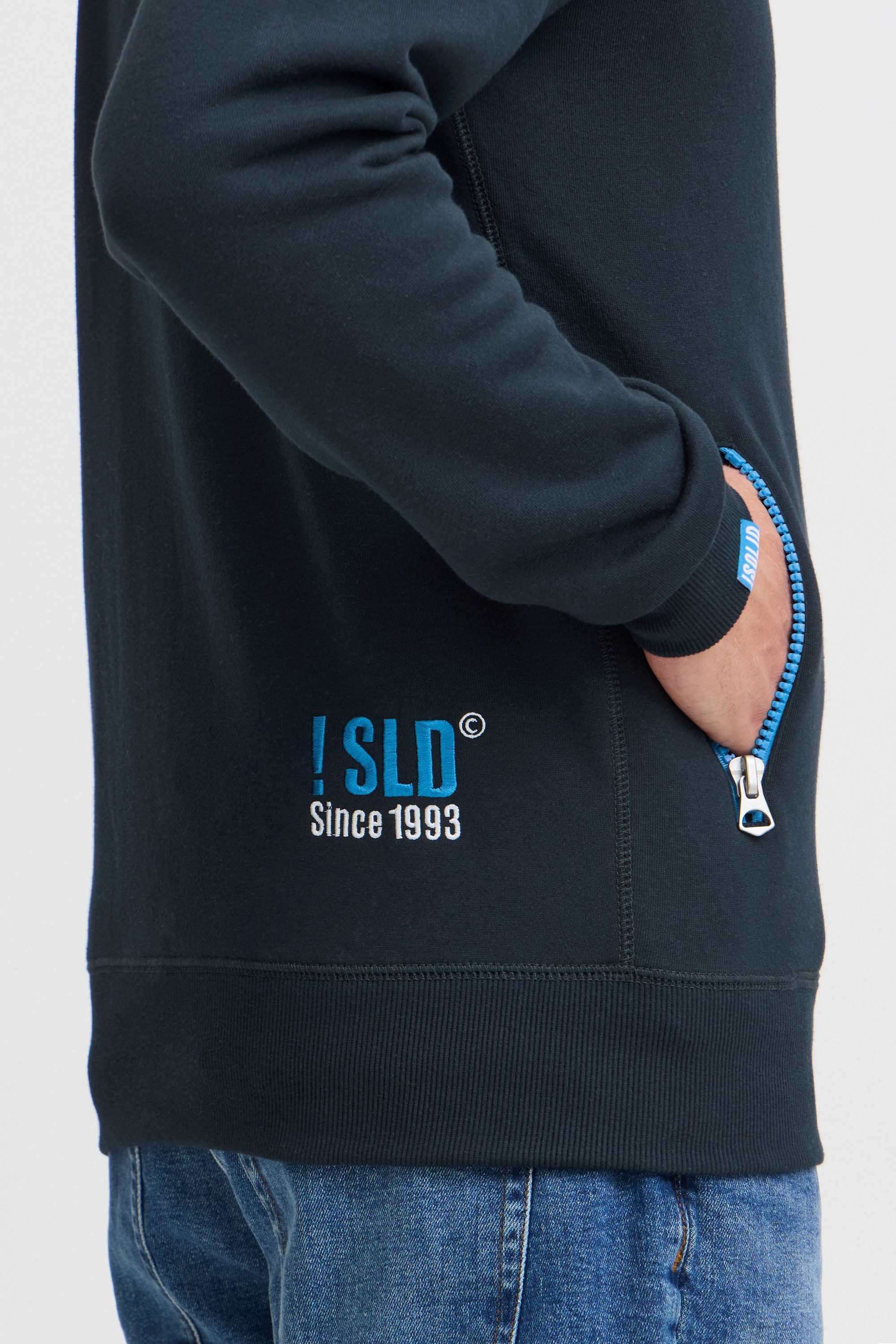 !Solid Sweatjacke SDBennTrack Sweatshirtjacke mit Stehkragen