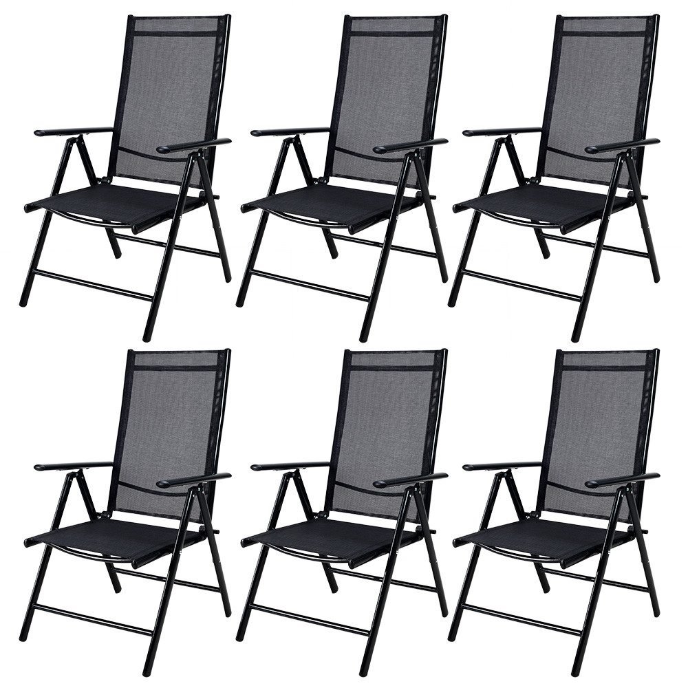 Casaria Gartenstuhl, Hochlehner Klappbar 8-Fach Verstellbar günstig online kaufen