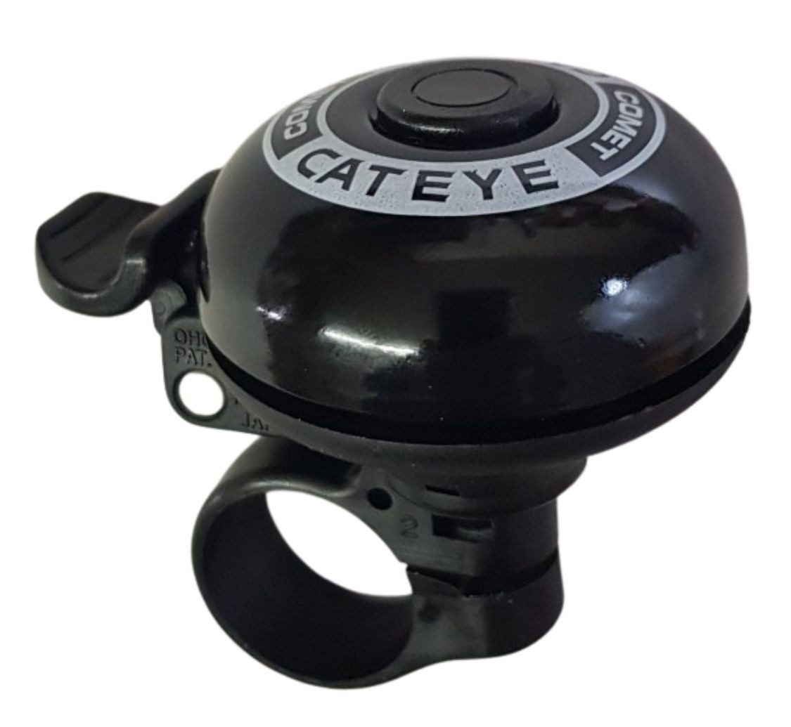 Cateye Fahrradklingel CATEYE Fahrradklingel / Glocke PB-200 Comet Bell, schwarz