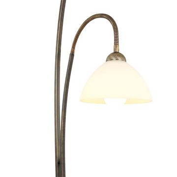 Steinhauer LIGHTING Deckenfluter, Stehleuchte Deckenfluter Standlampe Leseleuchte Metall Glas Bronze