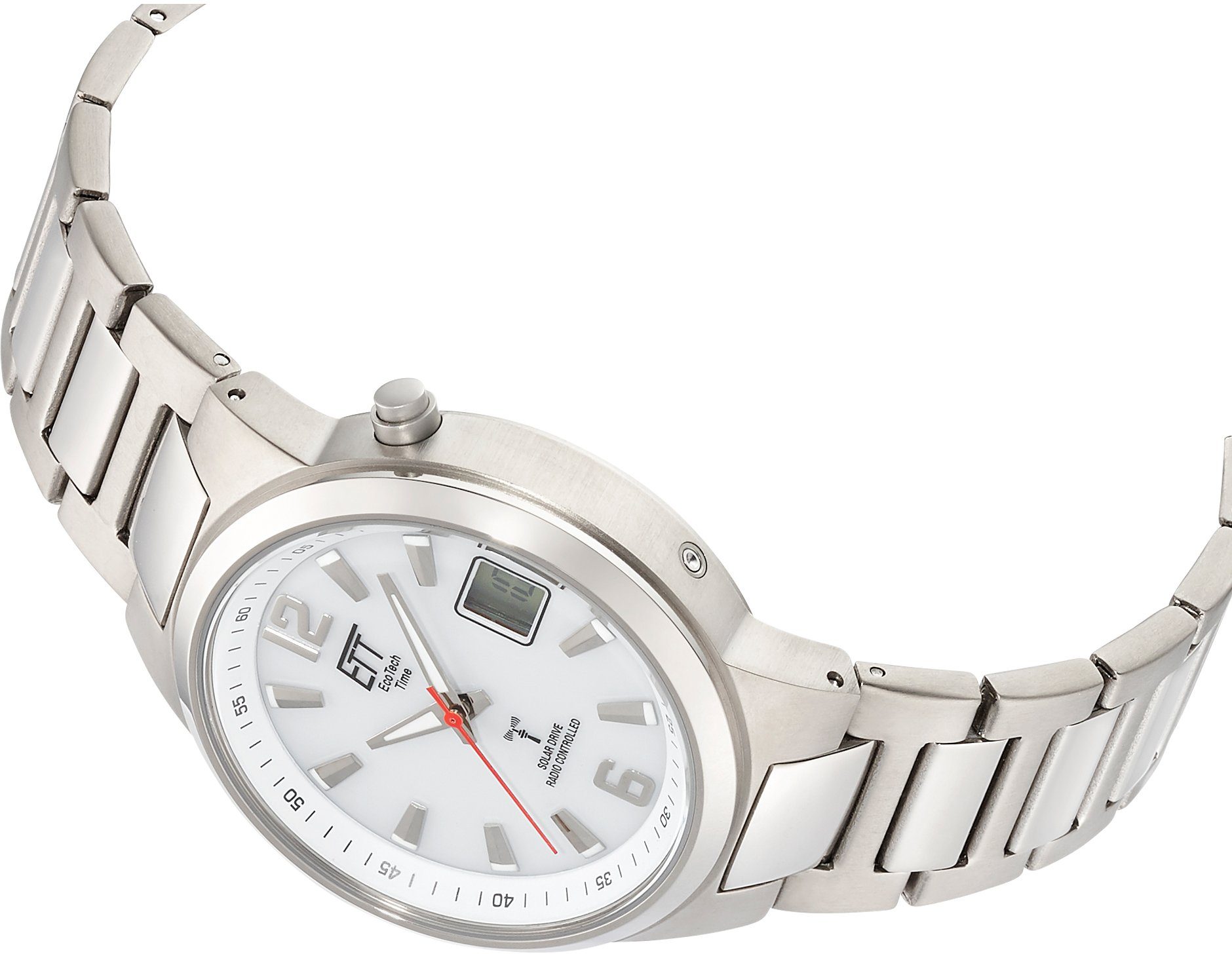 ETT Funkuhr Everest EGT-11467-11M, Armbanduhr, Herrenuhr, Datum, Solar, Tit günstig online kaufen