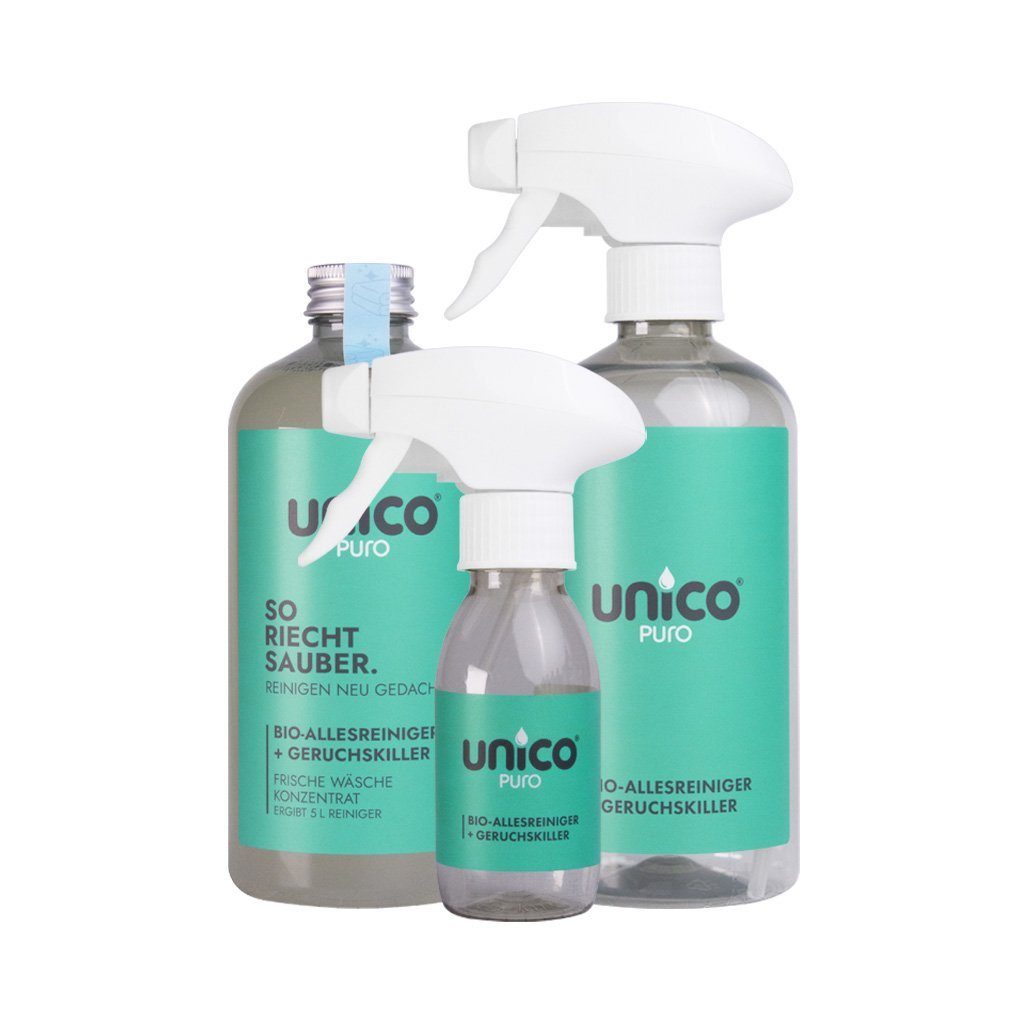 Unicopuro Bio-Allesreiniger Starter-Set Allzweckreiniger Frische Wäsche