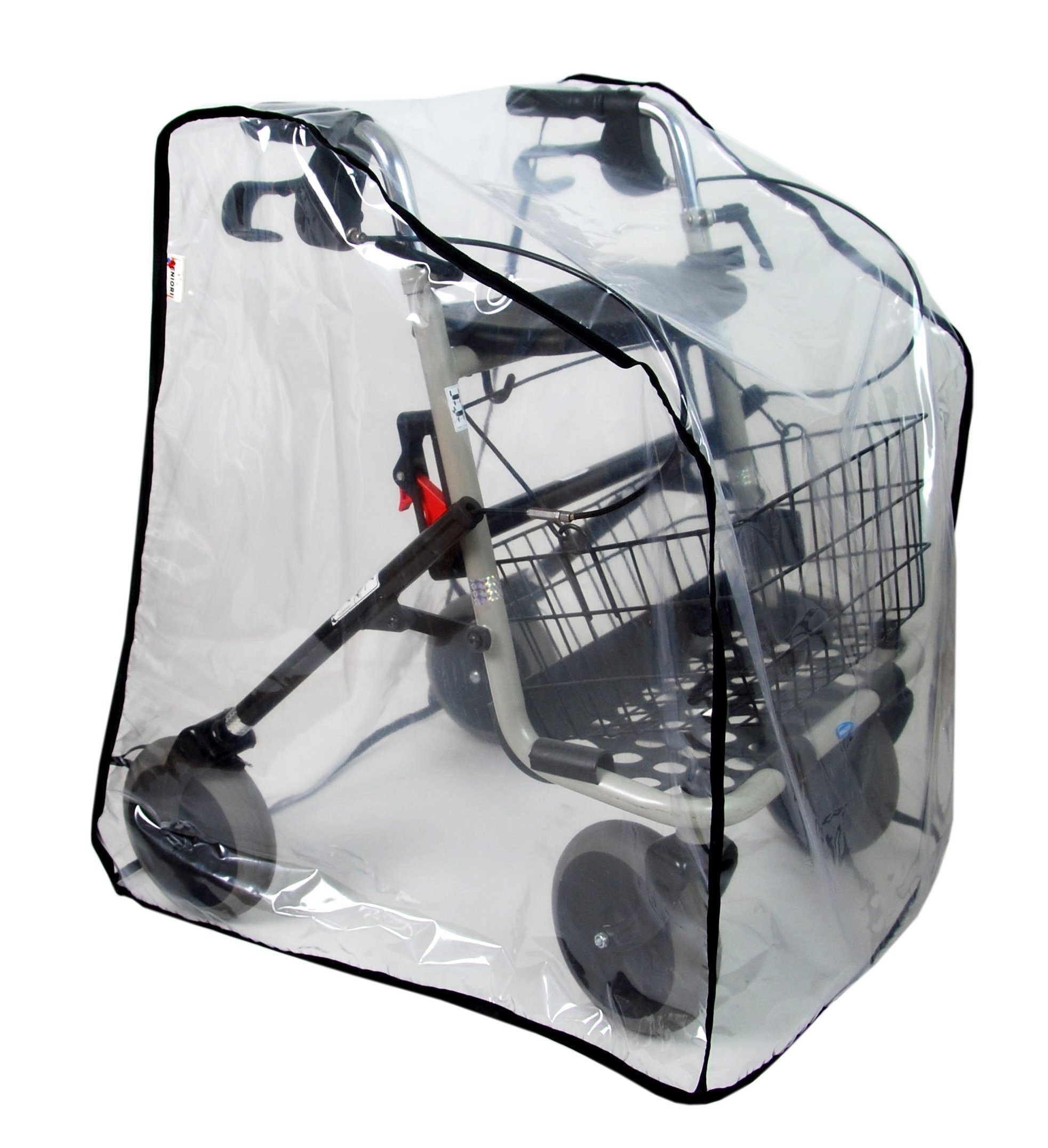 Regenverdeck SENIORI Rollator Schutzhaube Abdeckung Universal Gehilfe Schutzhülle