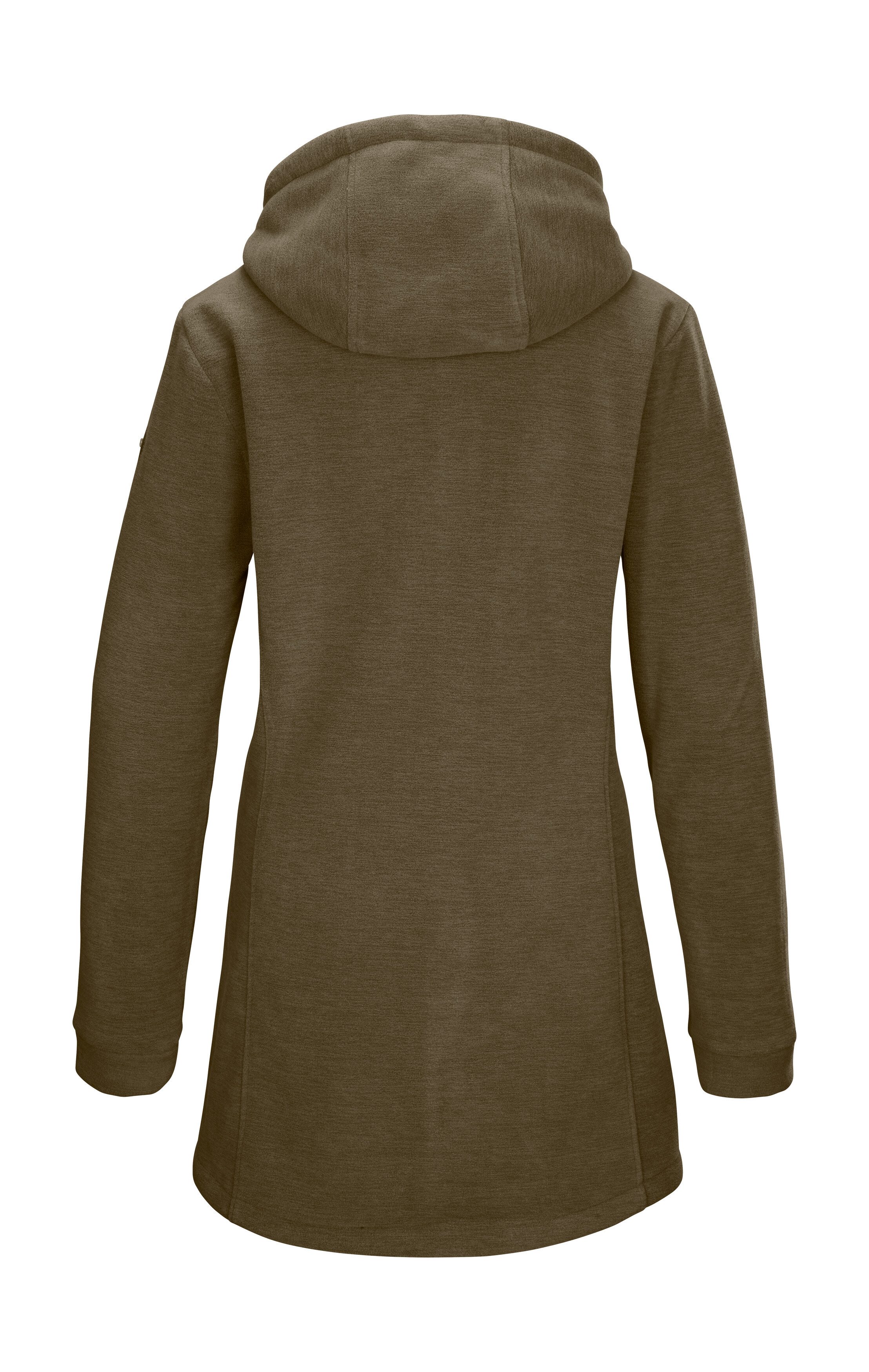 G.I.G.A. DX by killtec Fleecejacke GW 82 WMN FLC PRK Fleeceparka mit Teddyfell, 2-Wege-Reißverschluss, verstellbare Kapuze – Bild 2 von 2