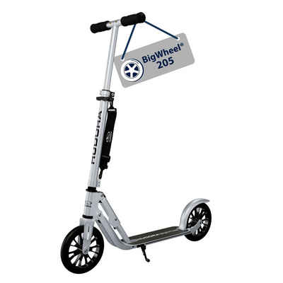 Hudora Cityroller BigWheel® Crossover 205 Scooter, einklappbarer, höhenverstellbarer Tretroller