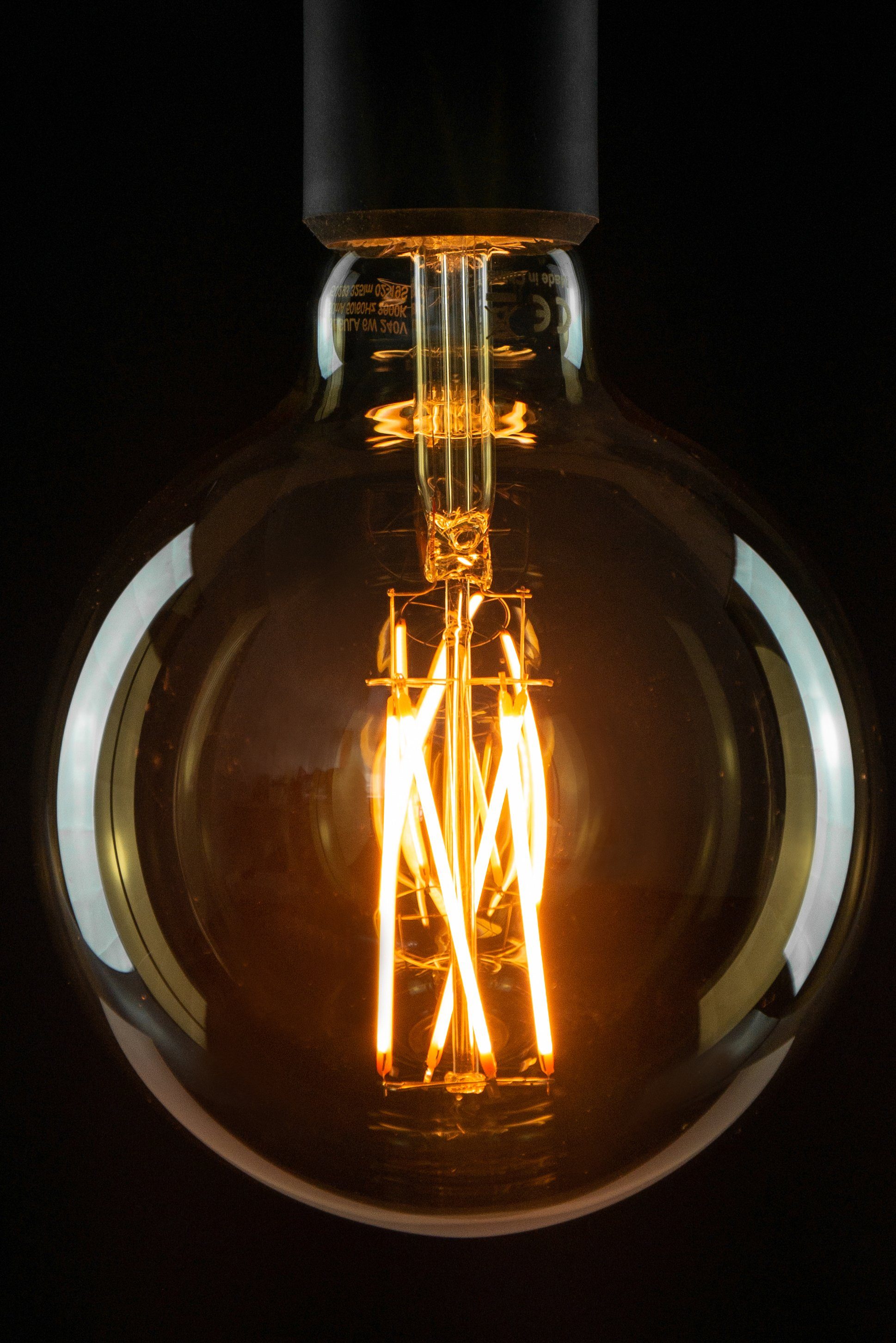 SEGULA LED-Leuchtmittel LED Globe 125 gold, E27, Warmweiß, dimmbar, E27, Gl günstig online kaufen