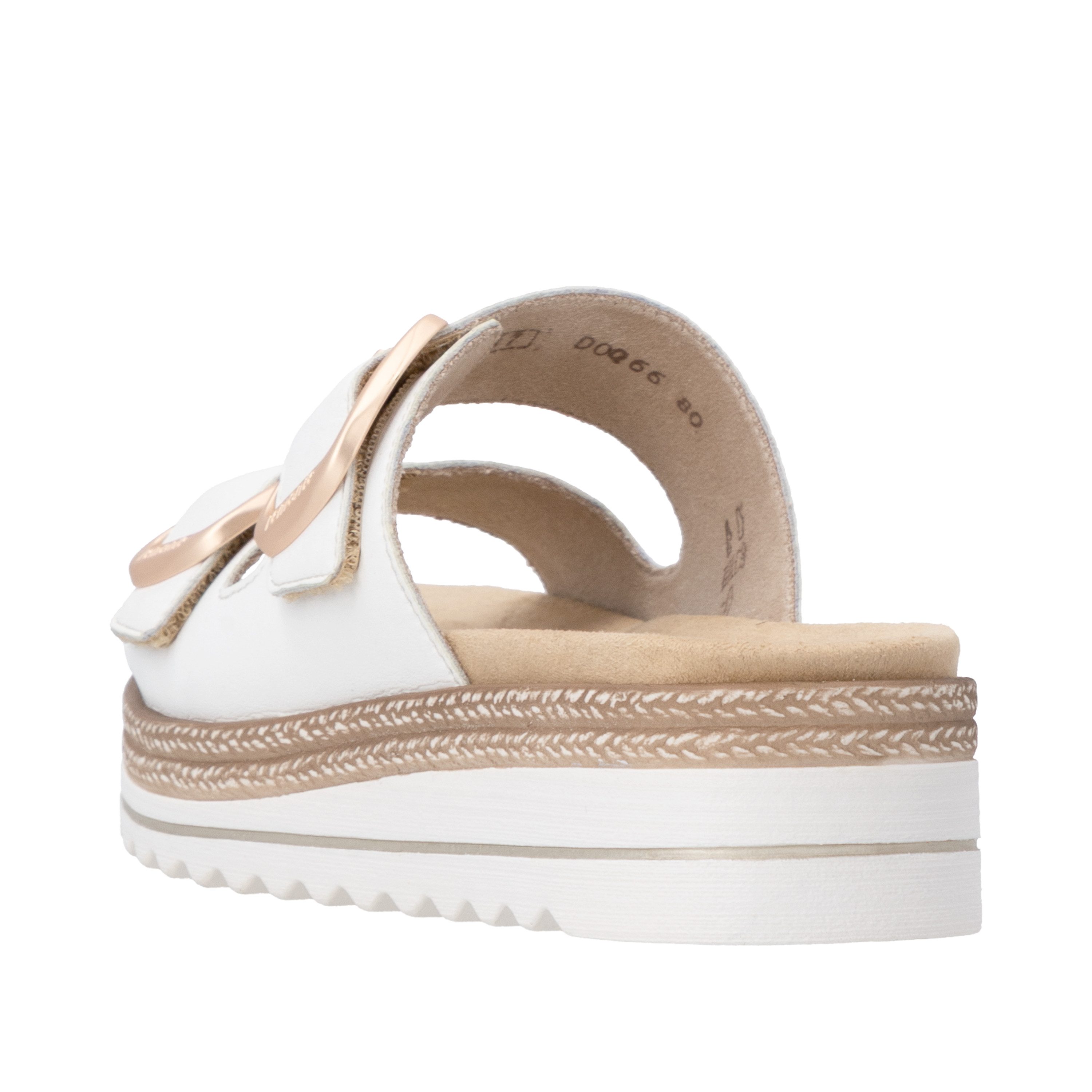 Remonte Pantolette Hausschuh, Sommerschuh, Klettschuh mit Lite´n Soft-Ausstattung