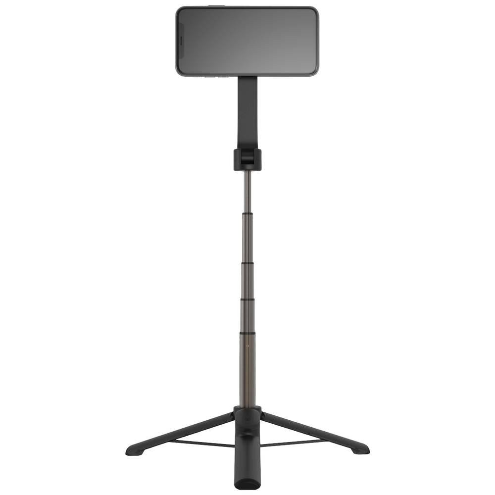 cemon MagSnap - MagSafe Teleskop Selfie-Stick & Stativ FIXSN-M-BK Selfiestick (Bluetooth, Integriertes Stativ)