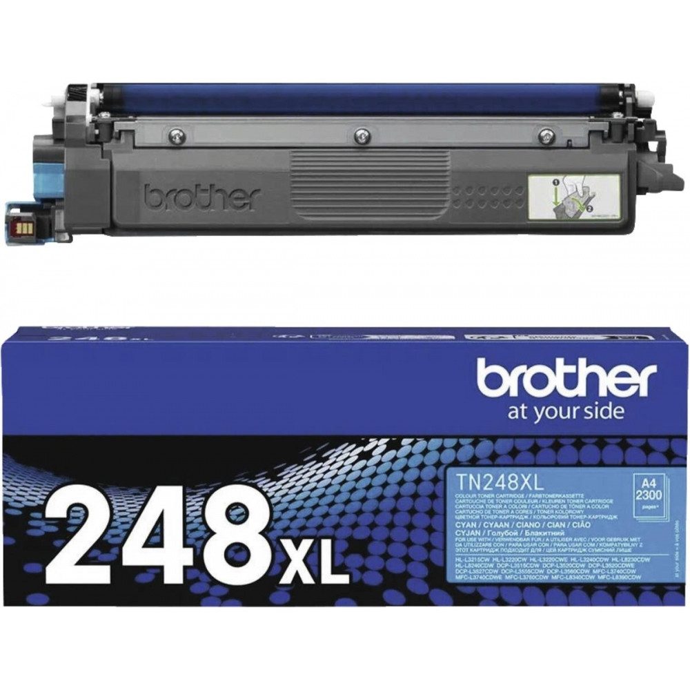 Tonerpatrone Brother TN-248XLC Cyan Toner