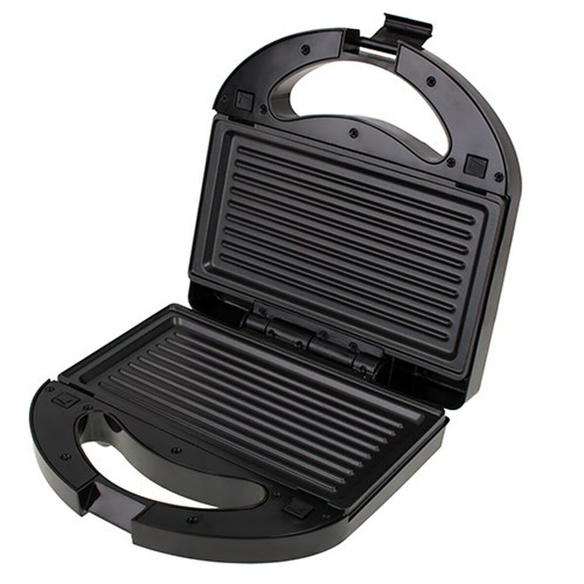Adler Kontaktgrill Adler Sandwichmaker MS 3045 Schwarz 1000 W, 1000 W