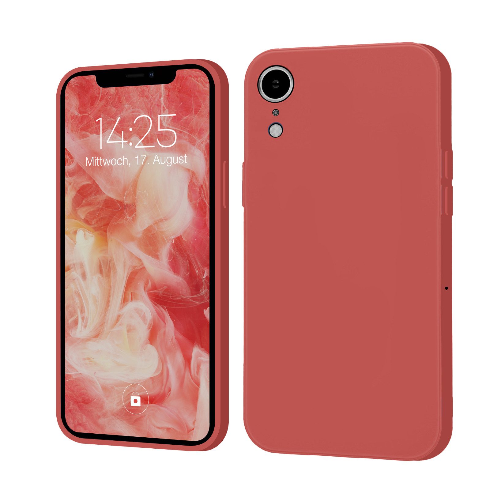 Tec-Expert Handyhülle Handy Hülle für Apple iPhone XR, Cover Bumper Case viele Farben wahlweise mit Glas
