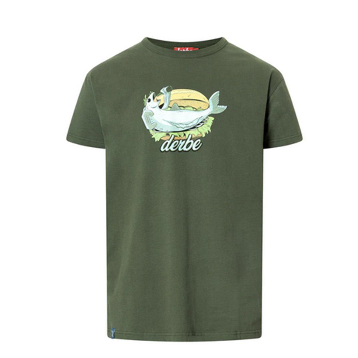 Derbe Fishking Print-Shirt