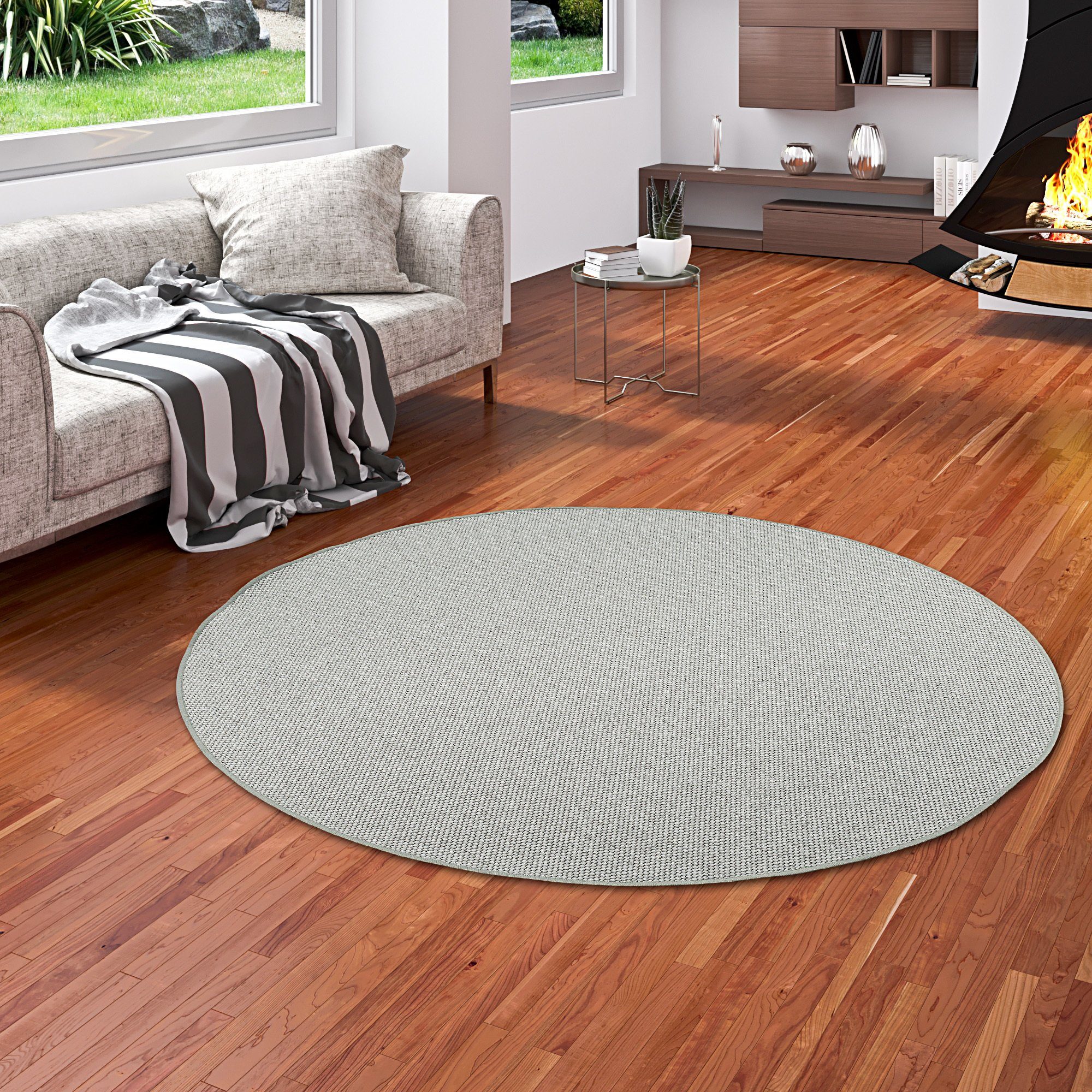 Snapstyle Designteppich Bentzon Natur Flachgewebe Teppich günstig online kaufen