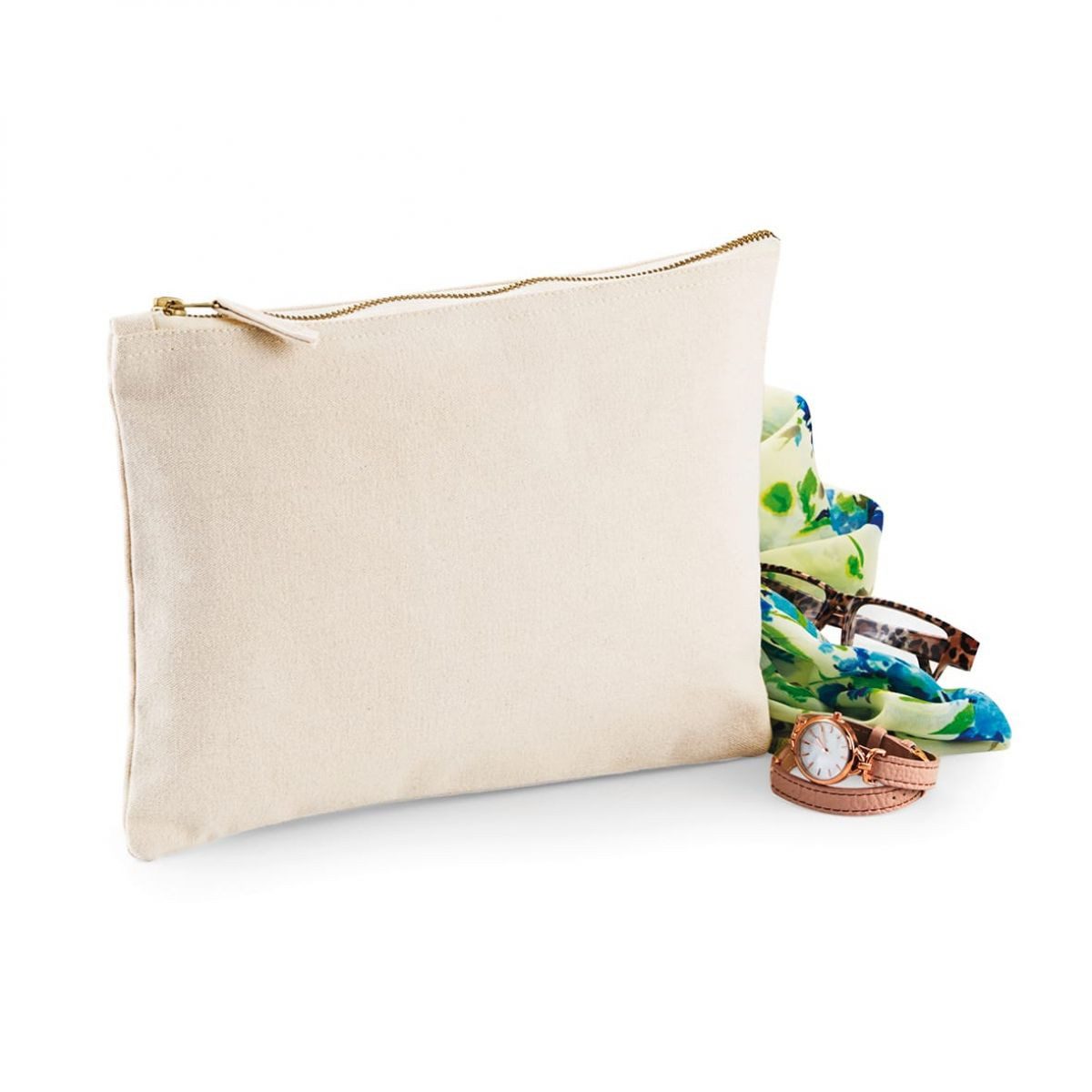 Westford Mill Kulturbeutel Canvas Accessory Pouch XS: 12x8,5, M: 22.5x16, L 28x20 – Bild 4 von 5