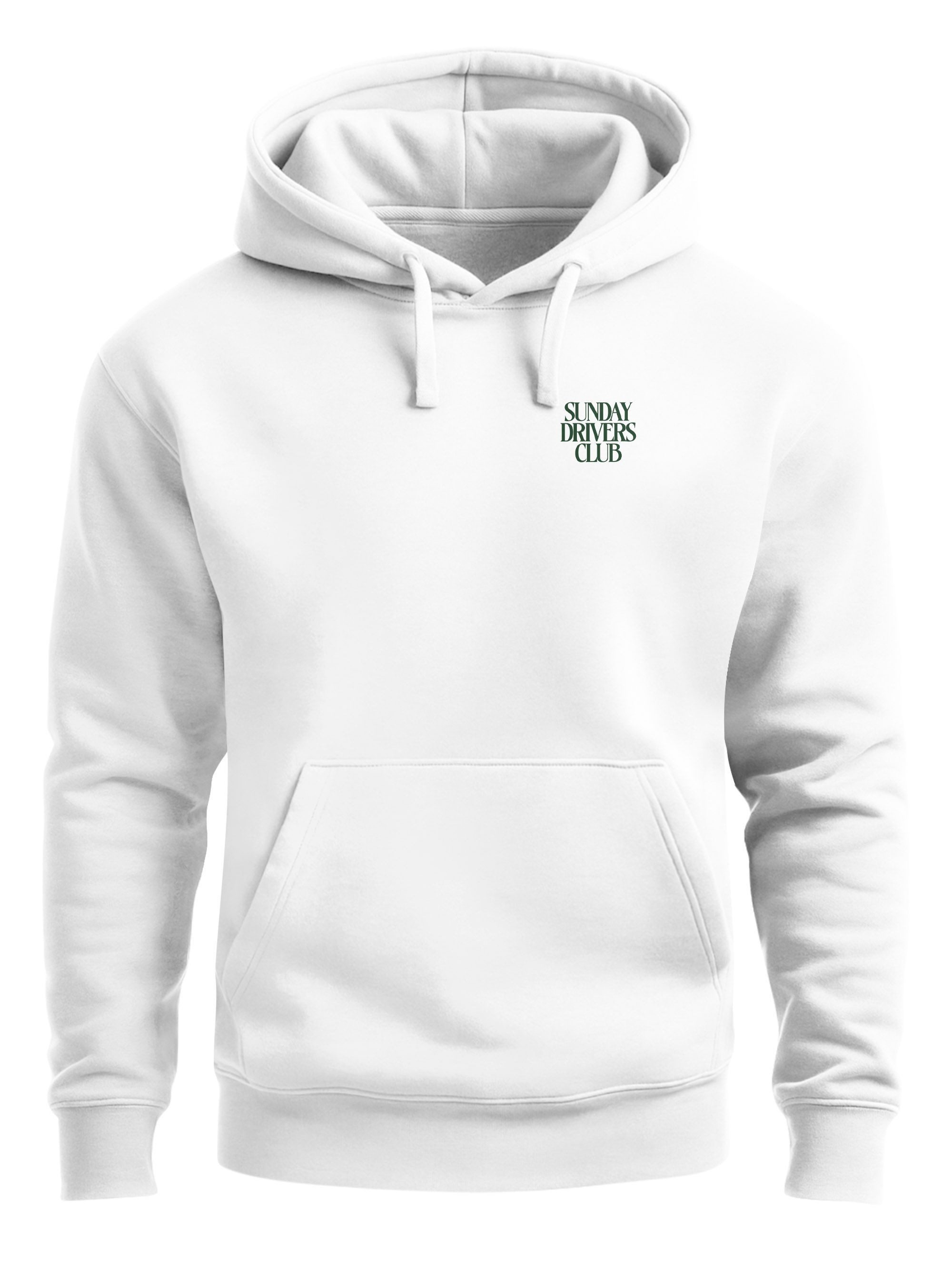 Hoodie Herren Hoodie Backprint Oldtimer Auto Sunday Driver Club Aufdruck