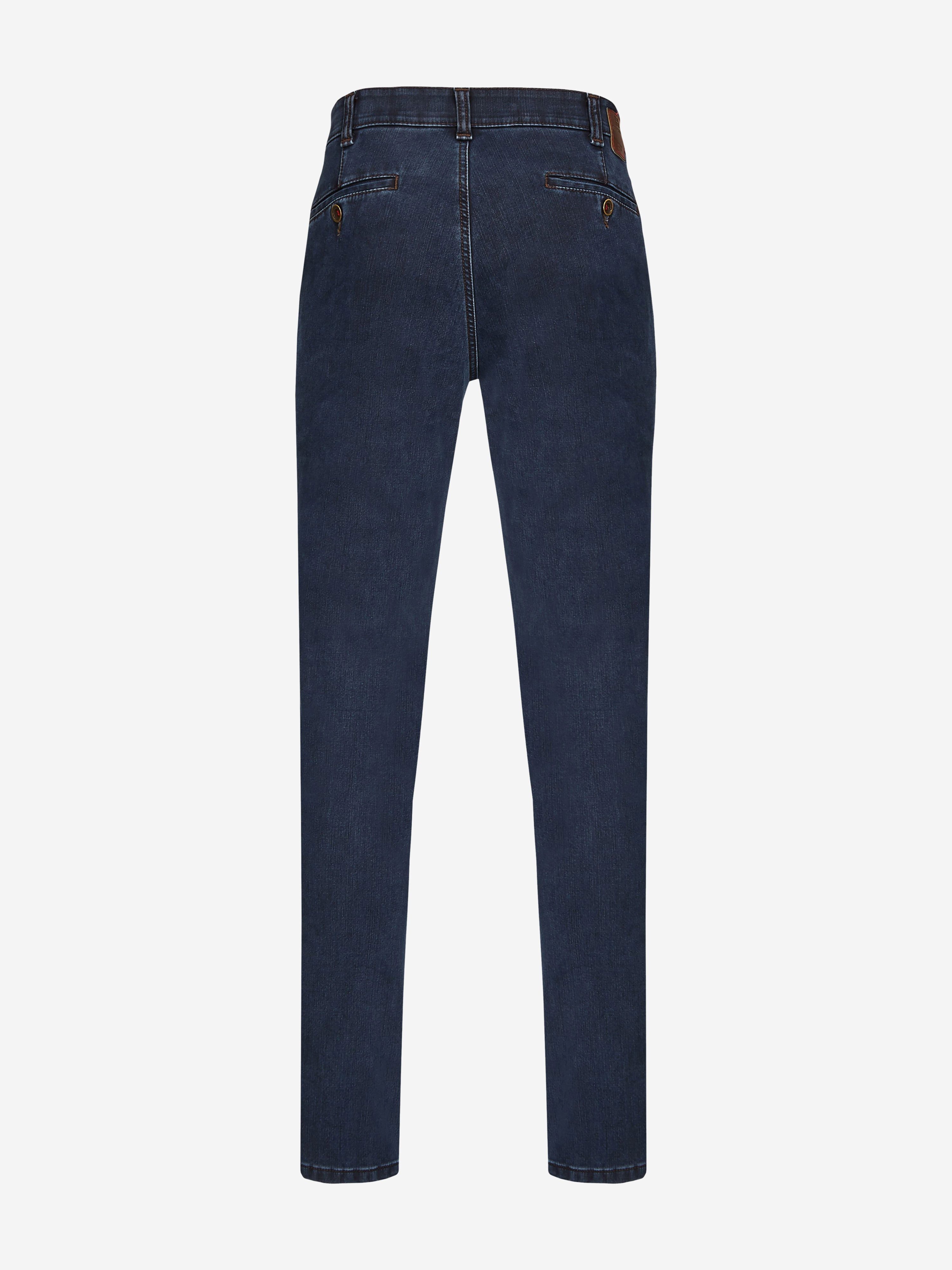 Club of Comfort Chinohose Chino/Flat Front Hose GARVEY 6822 - dunkelblau - Herrenhose - 30 ["Thermolite®-Stoffe sorgen über in Hohlfasern gespeicherte Wärme