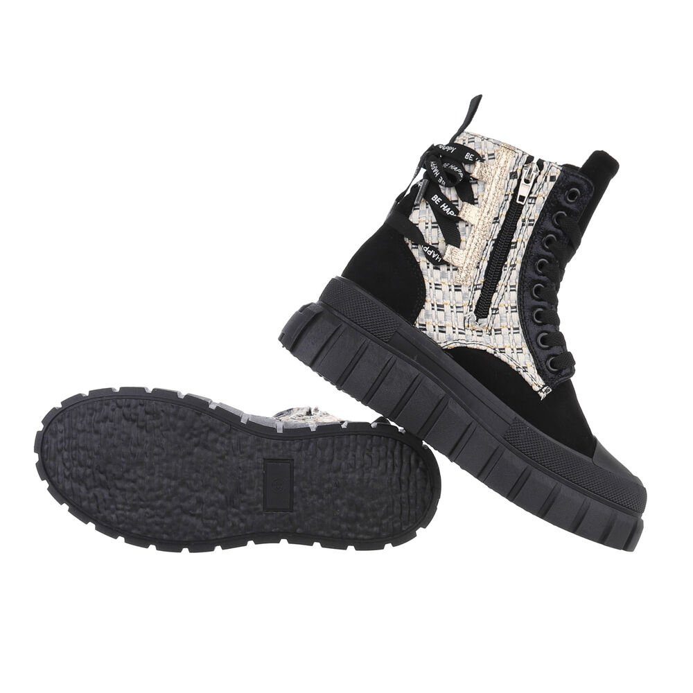 Ital-Design Damen High-Top Freizeit Sneakerboots (85757929) günstig online kaufen