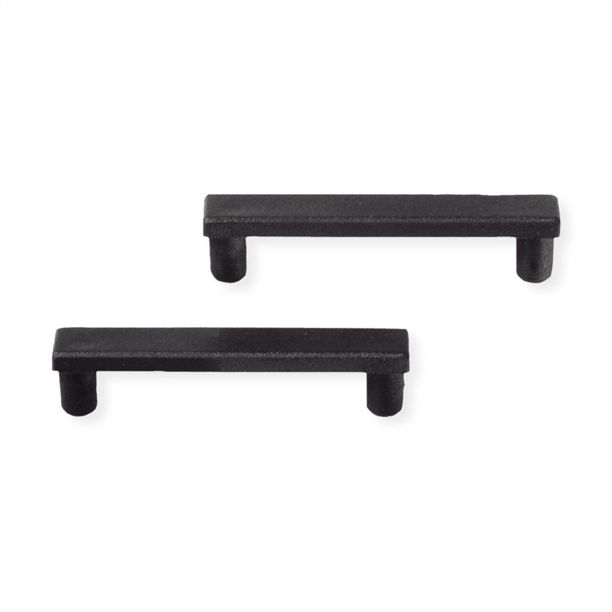 Bachmann STEP Abdeckstreifen 1-fach 2x Einbau-Tischsteckdosenleiste, 375.529