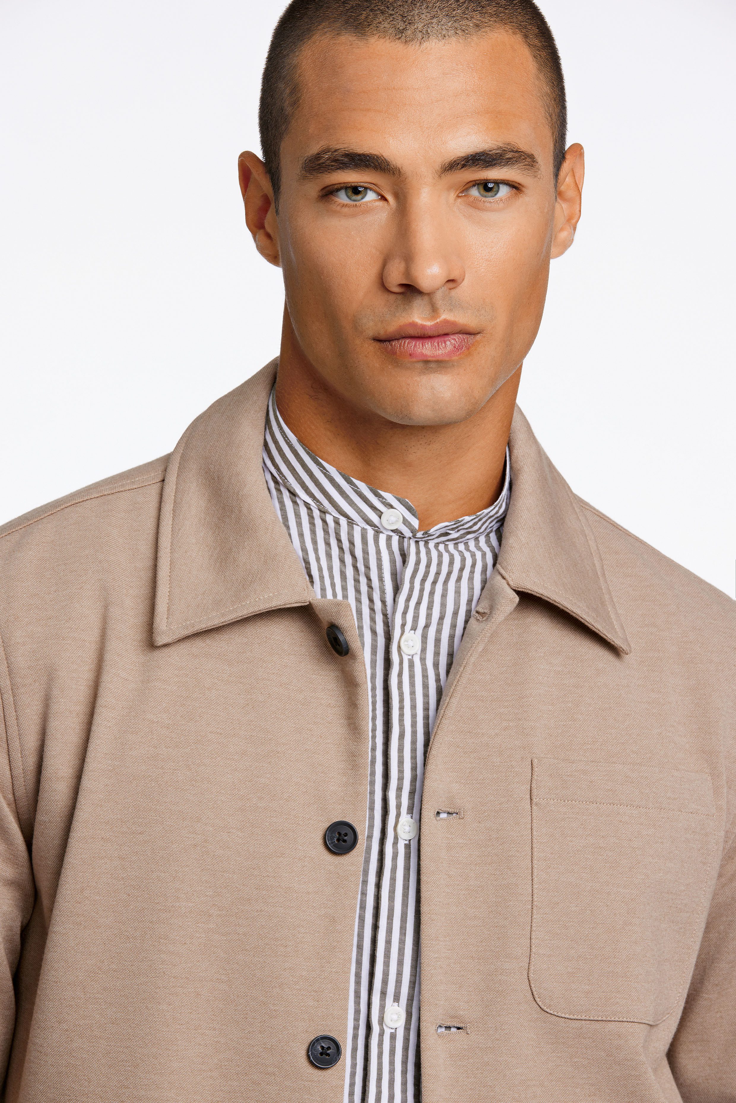 LINDBERGH Blusenjacke mit Brusttasche und Eingrifftaschen