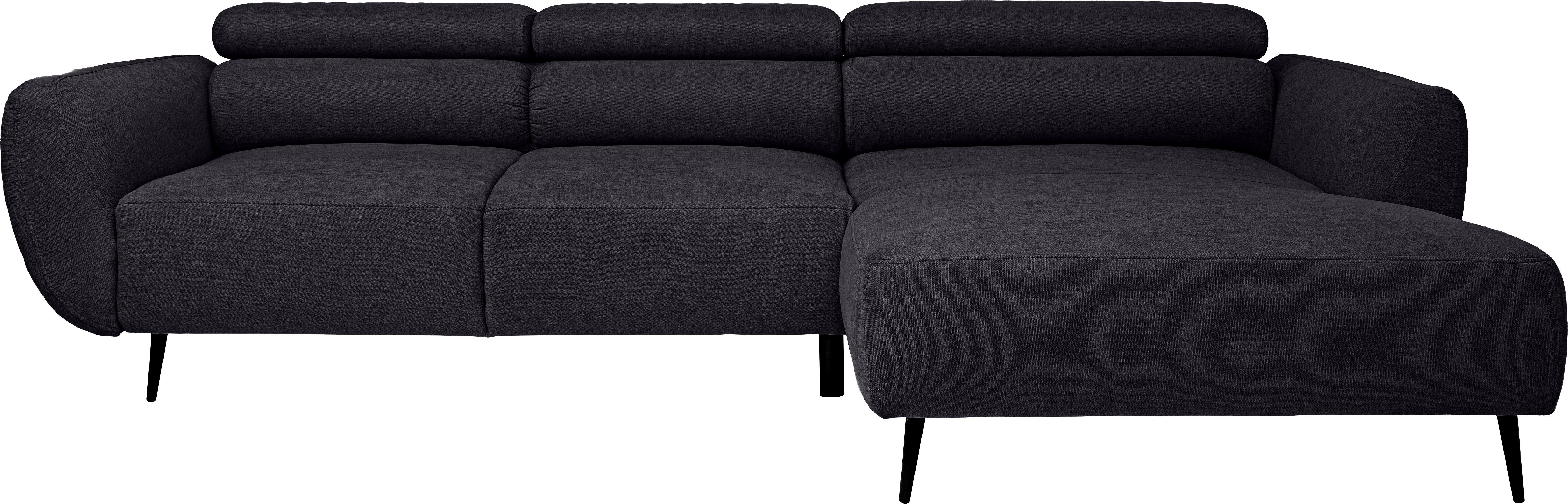 WERK2 Ecksofa Alisson, mit elektrischer Sitztiefenverstellung, L-Form, Brei günstig online kaufen