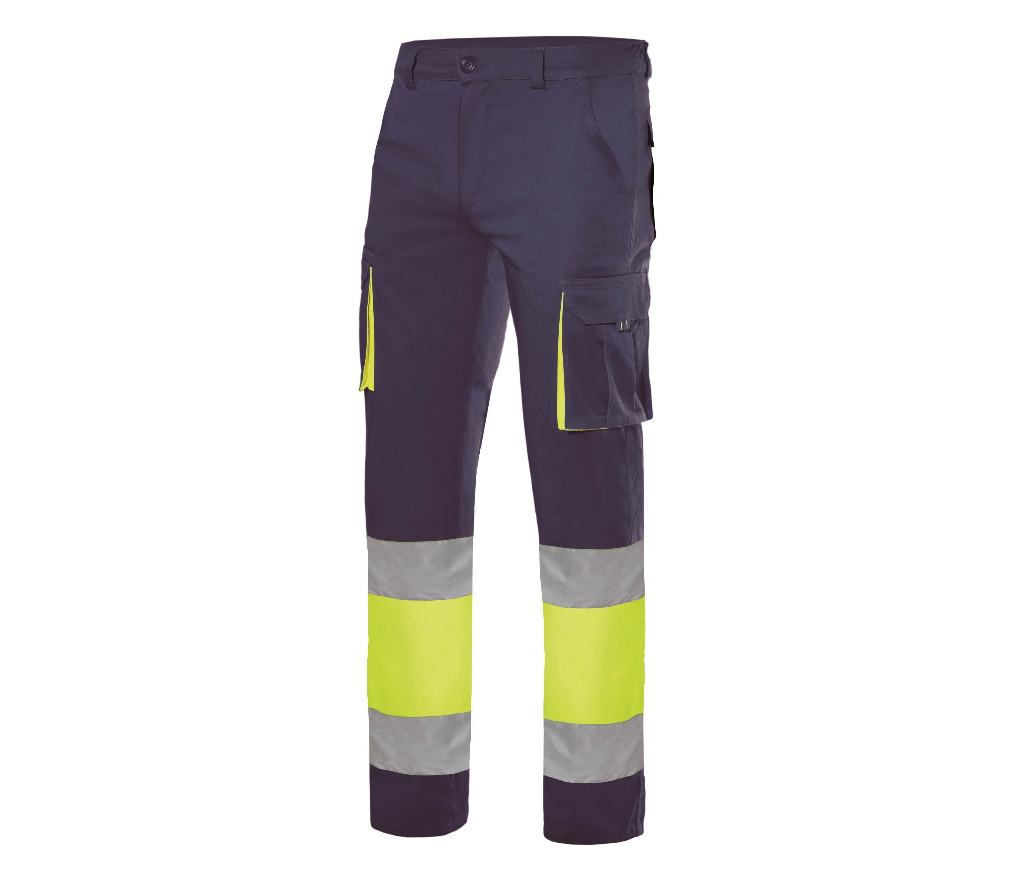 Arbeitshose Warnschutz Hose – Stretch Arbeitshose mit 6 Taschen