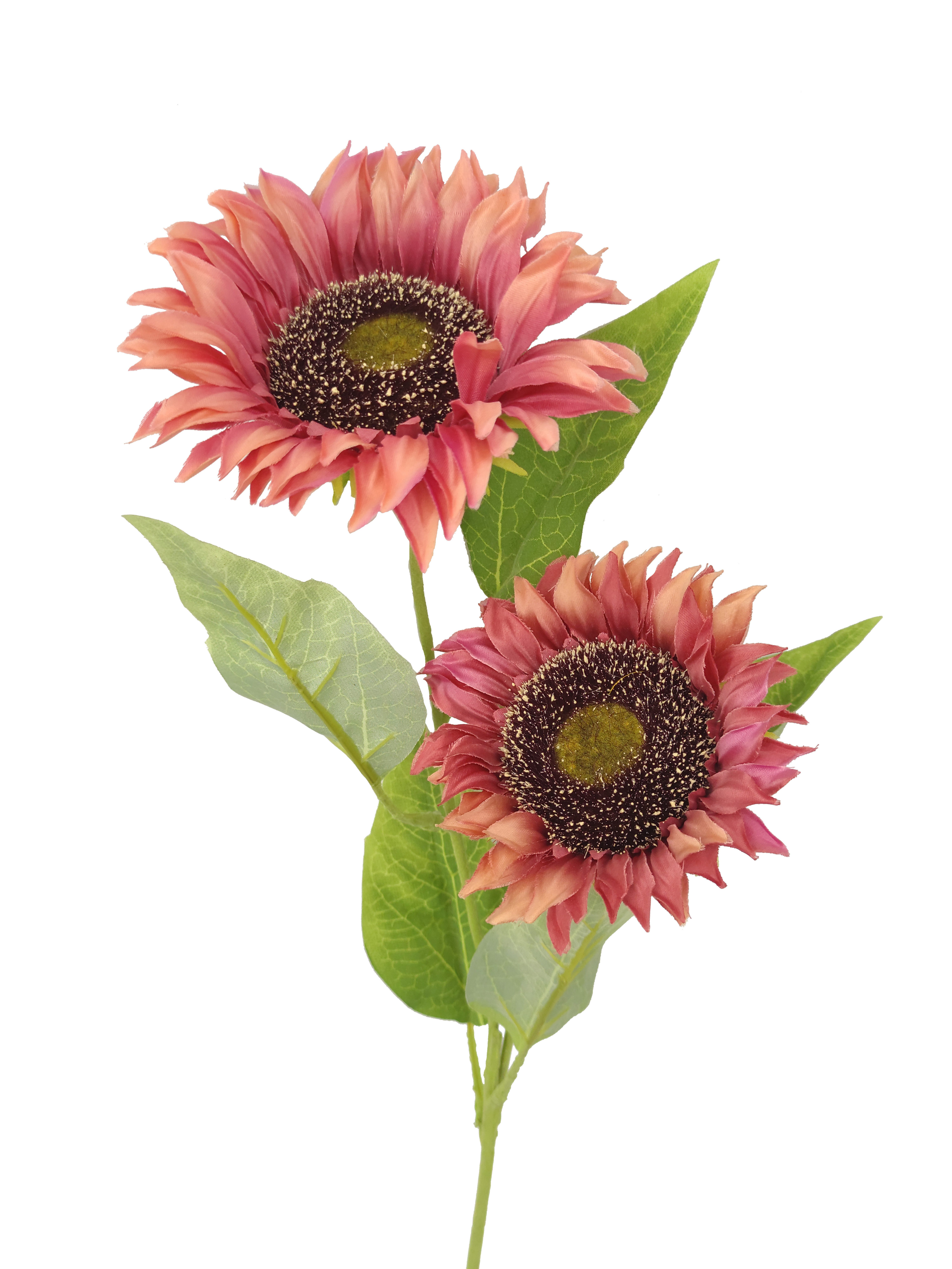 Kunstblume Sonnenblumenblüte mit 2 Blüten, 2474U, günstig online kaufen