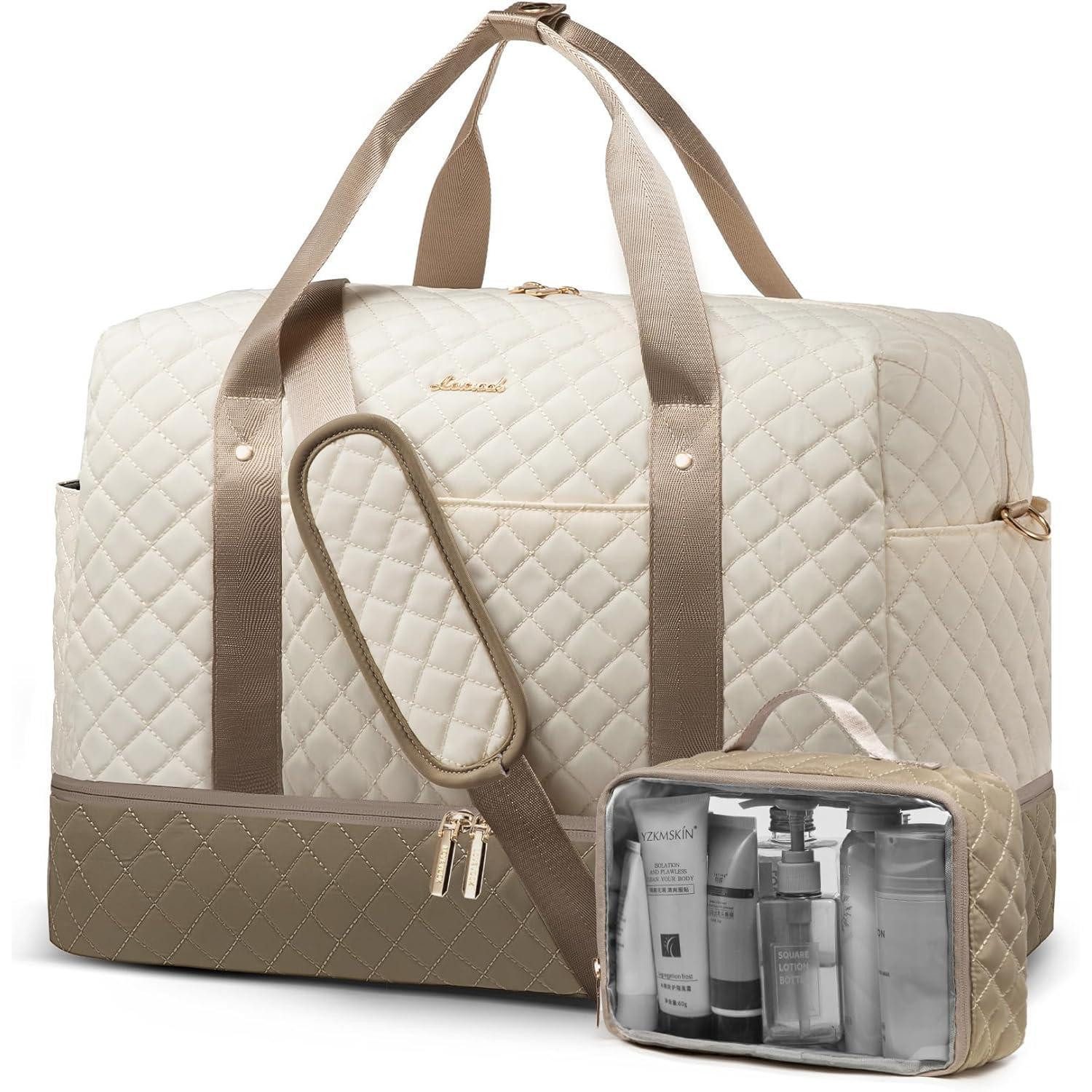 LuxusKollektion Reisetasche Reisetasche Damen Weekender Sporttasche Schuhfa günstig online kaufen