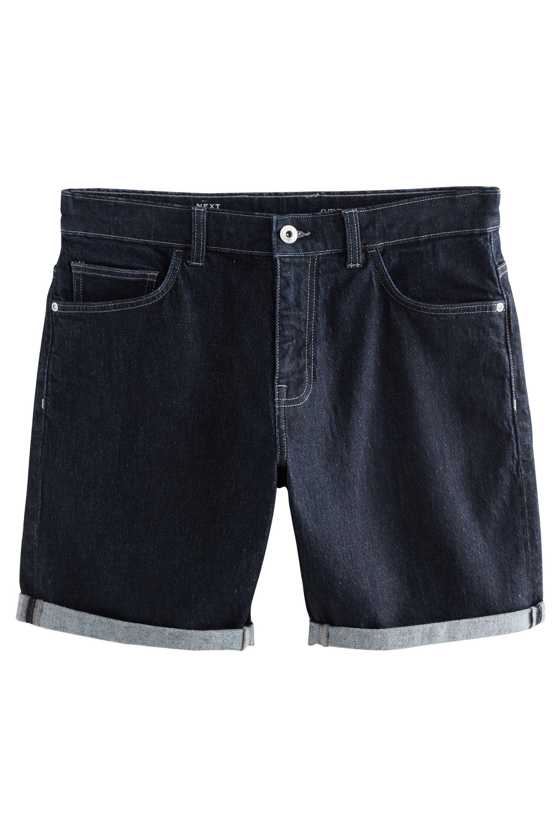Next Jeansshorts Straight Fit Jeansshorts mit günstig online kaufen
