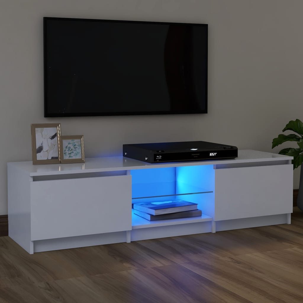 vidaXL TV-Schrank TV-Schrank mit LED Leuchten günstig online kaufen