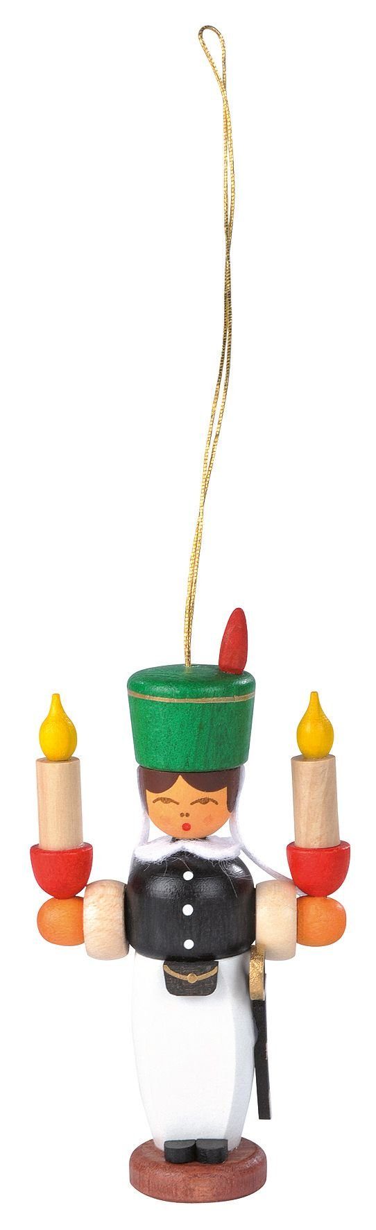 Müller Kleinkunst GmbH Seiffen Christbaumschmuck Christbaumschmuck Baumbehang Bergmann farbig Höhe 8 cm NEU