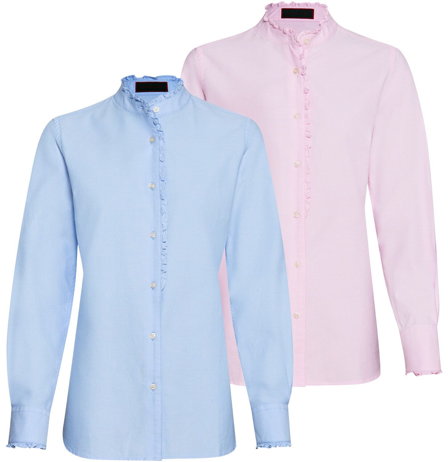 Reitmayer Langarmbluse Oxfordblusen im Doppelpack