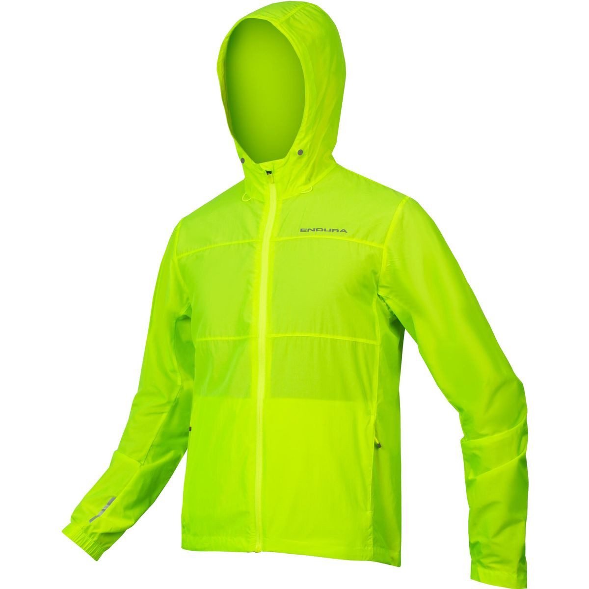 Endura Fahrradjacke Hummvee Windproof Shell Jacket Leichte, winddichte Jacke mit verstellbarer Kapuze und