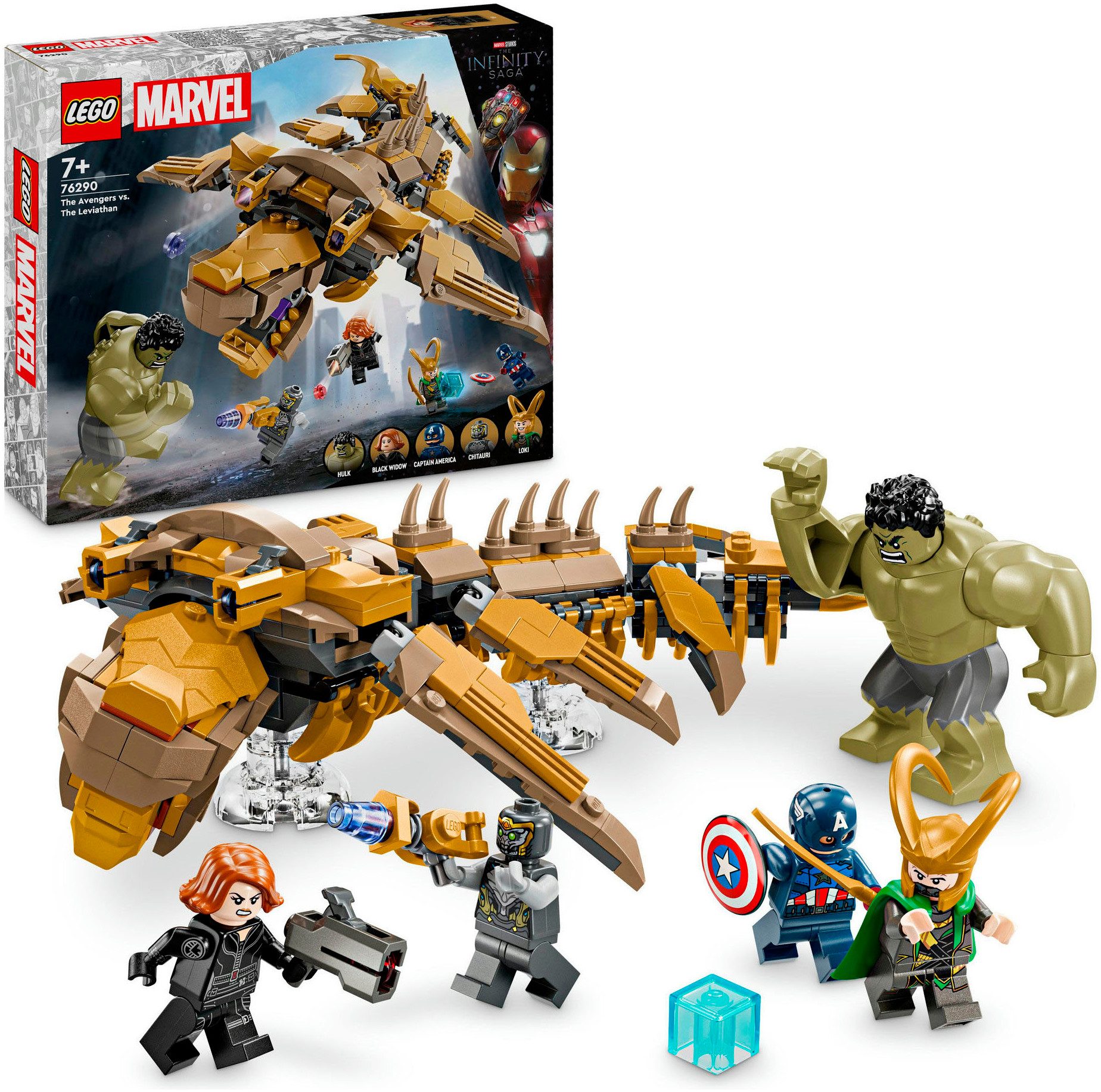 LEGO® Avengers vs. Leviathan (76290), LEGO Super Heroes Konstruktionsspiels günstig online kaufen