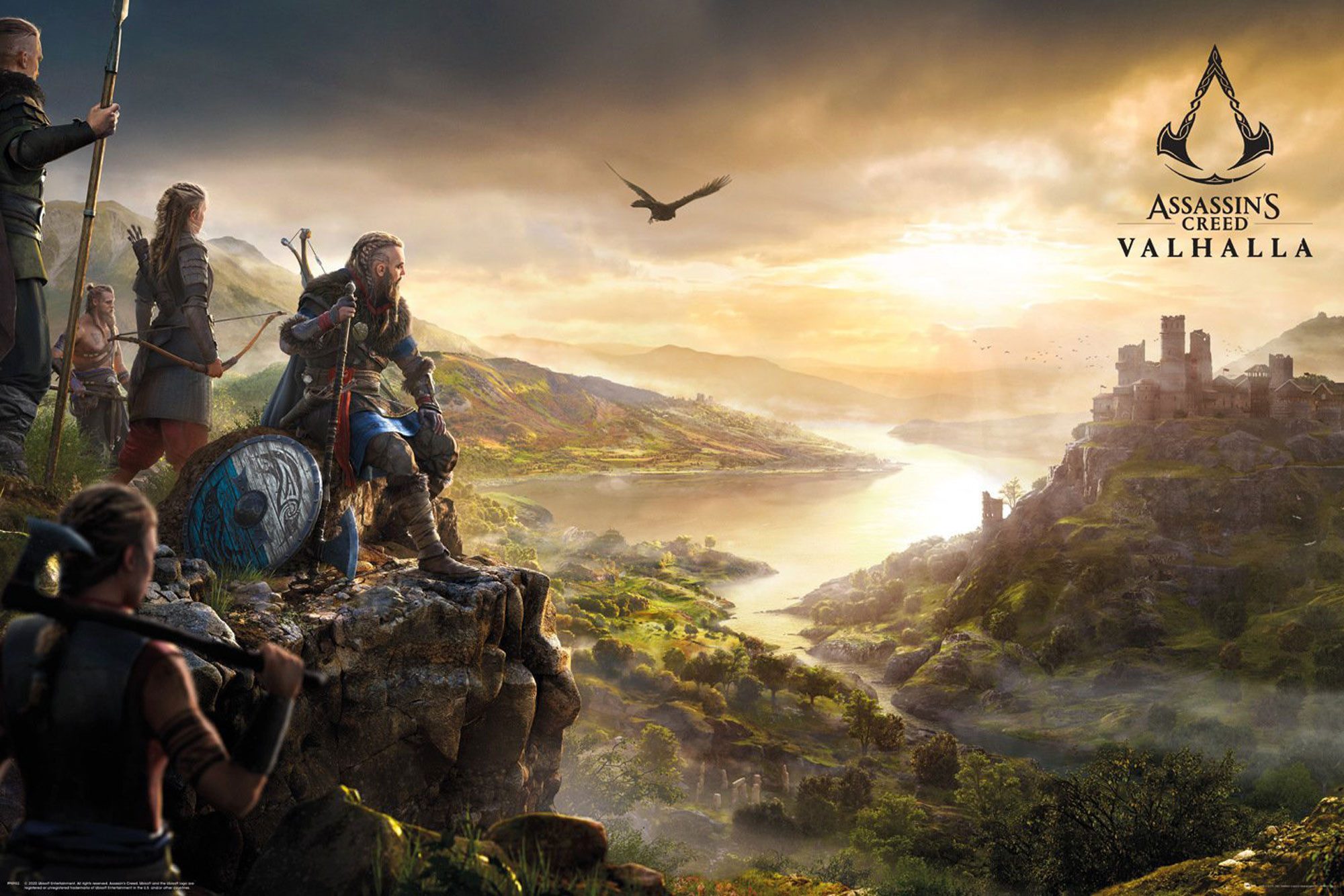 Poster Assassins Creed - Poster - Valhalla - Vista