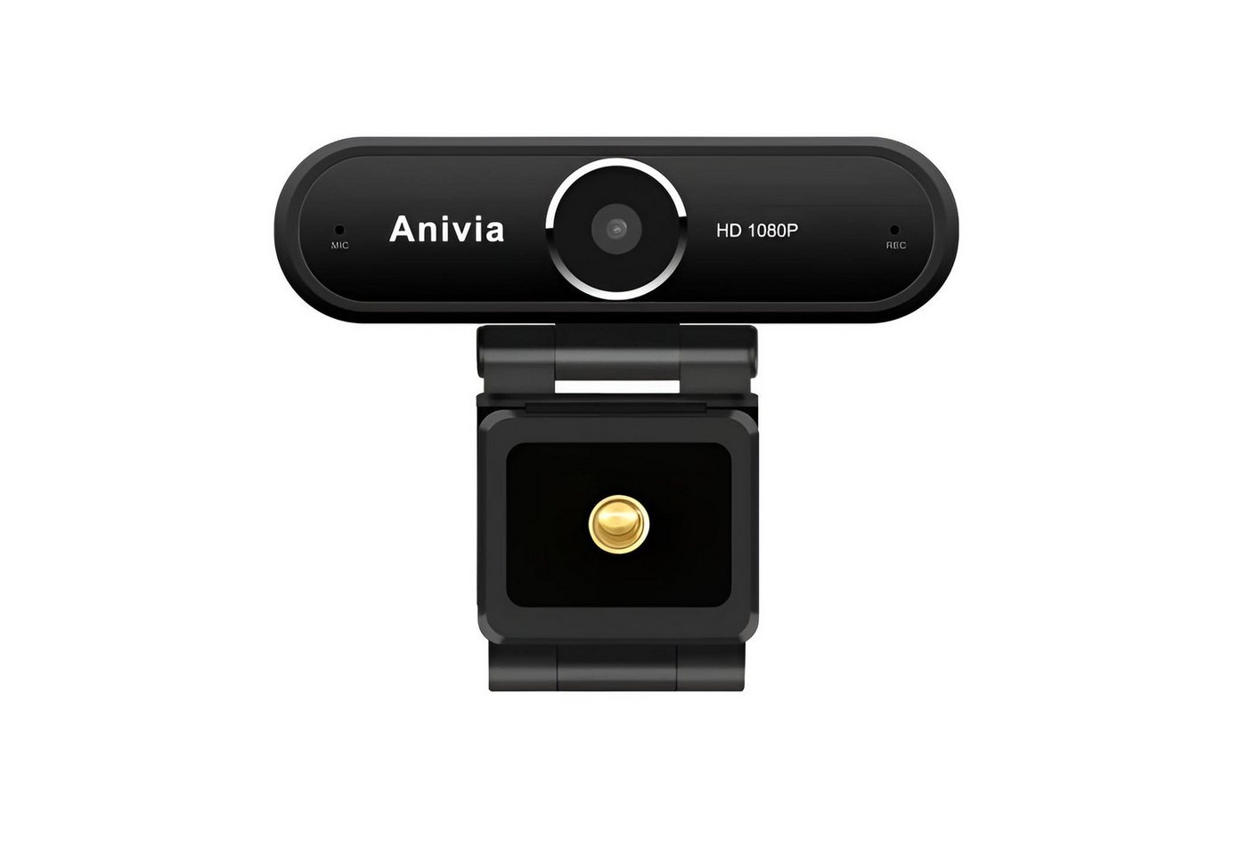 Anivia Full HD-Webcam (Full-HD, Auto Low-Light-Korrektur, Plug-and-Play, Breite Kompatibilität, Rauschunterdrückendes Mikrofon und 30 FPS für Flüssige Videoaufnahmen)