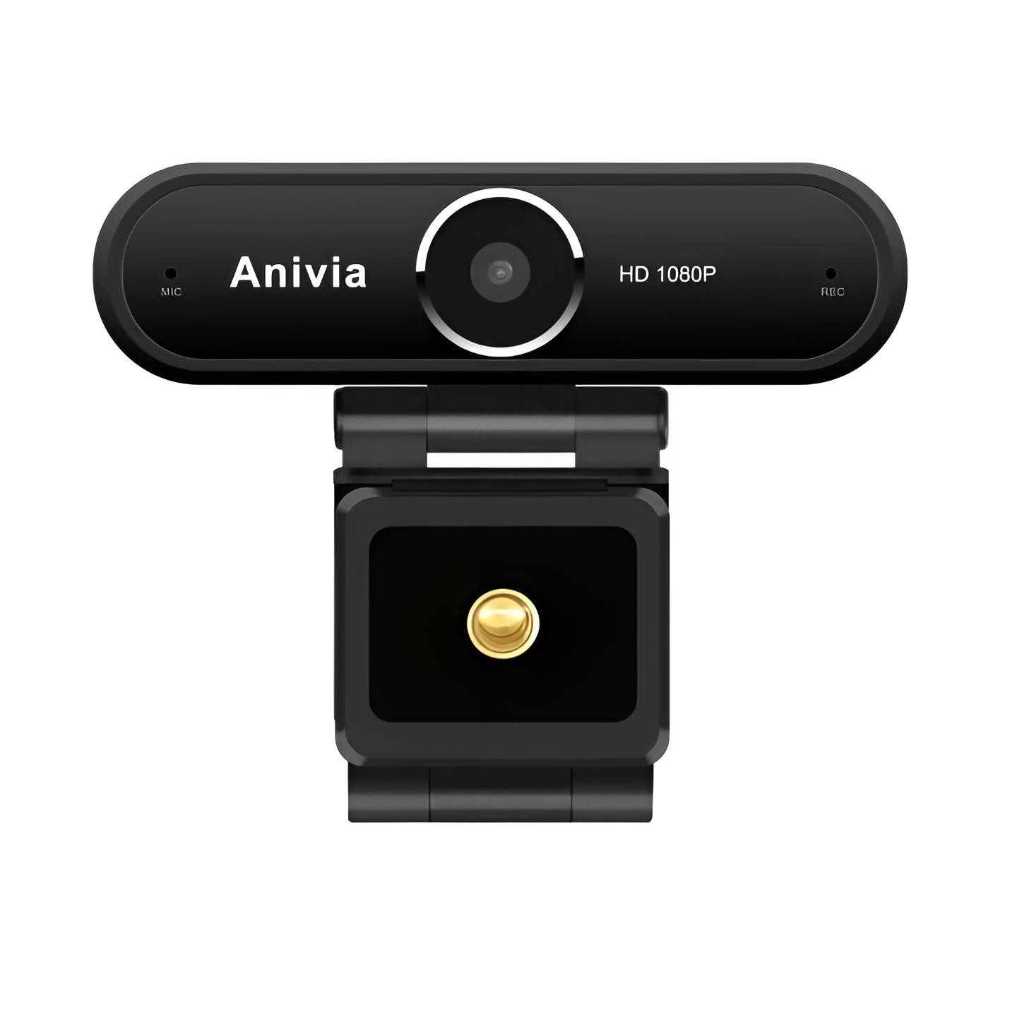 Diyarts Full HD-Webcam (Full-HD, Auto Low-Light-Korrektur, Plug-and-Play, Breite Kompatibilität, Rauschunterdrückendes Mikrofon und 30 FPS für Flüssige Videoaufnahmen)