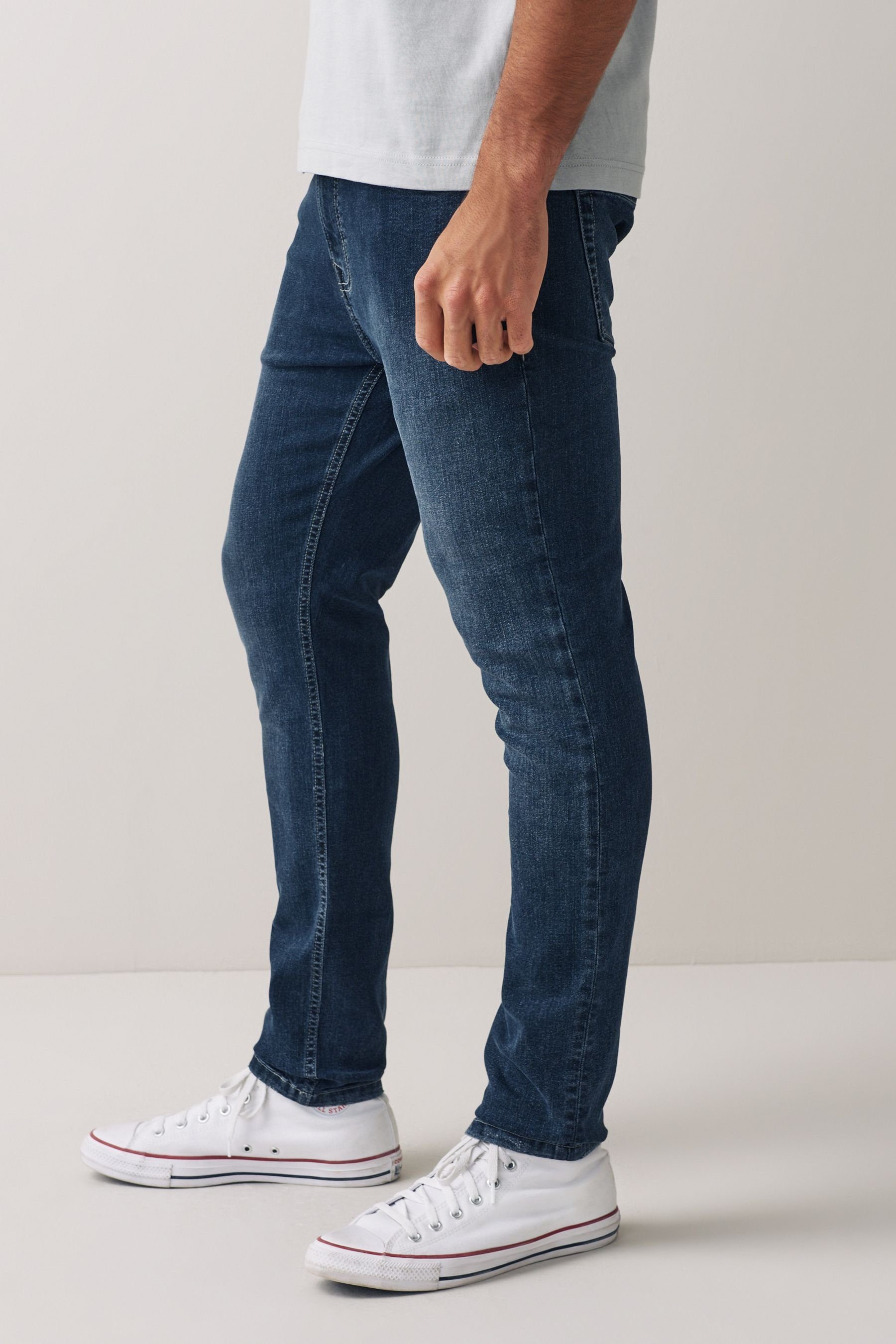 Next Skinny-fit-Jeans (1-tlg) Dusky Blue