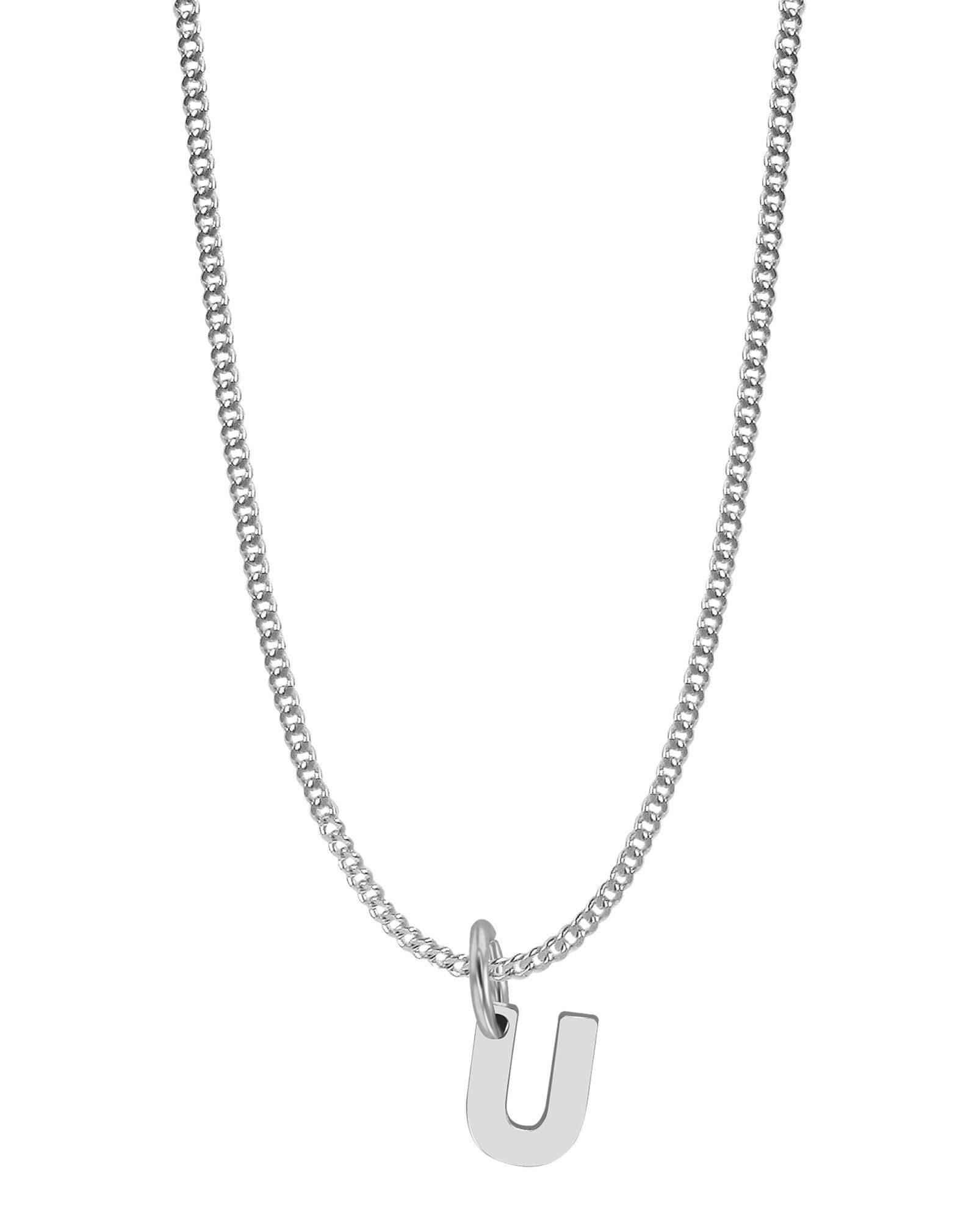 Buchstabenanhänger Anhänger – Buchstabe N Buchstabenanhänger aus 925 Silber
