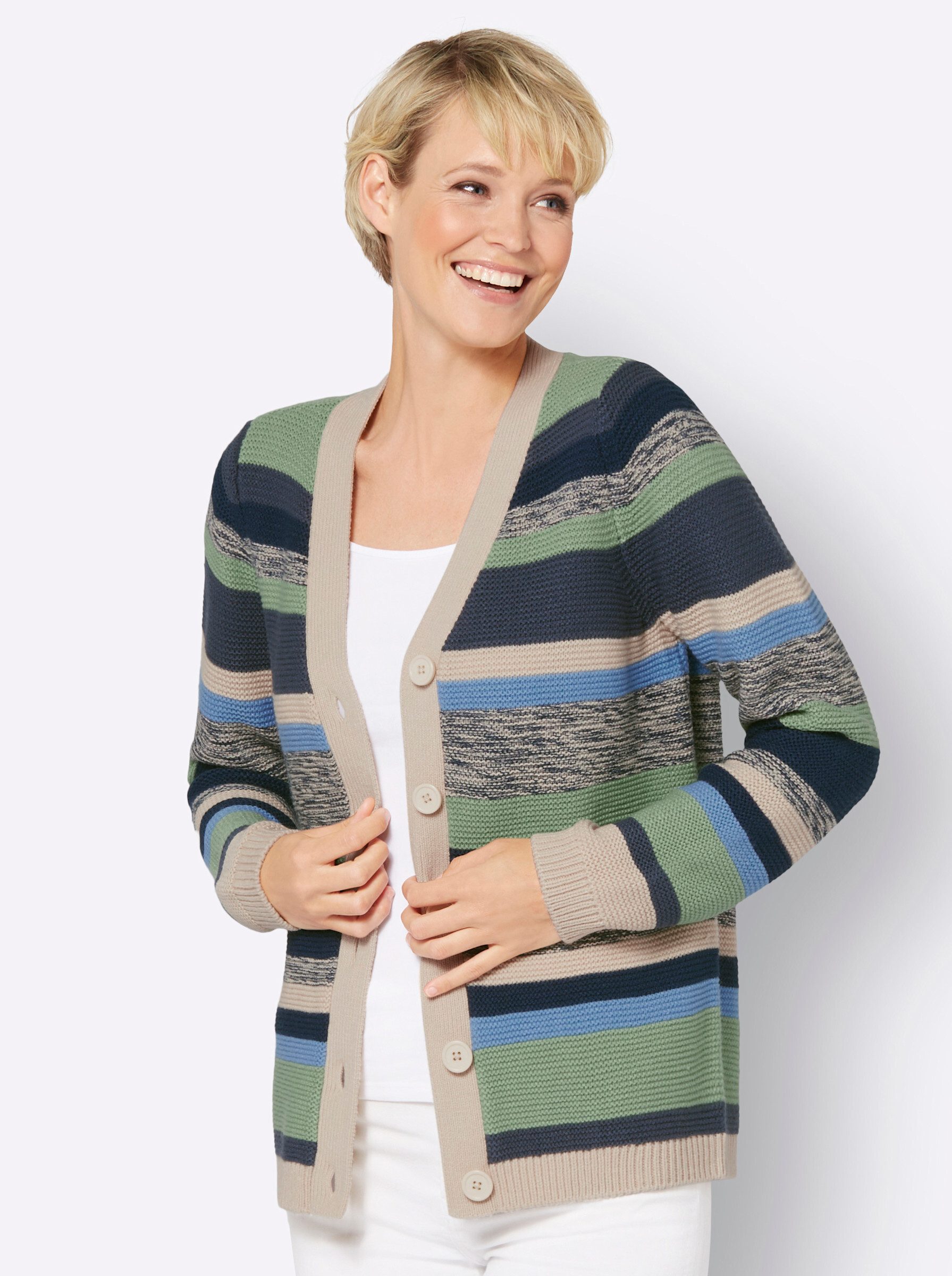 Strickjacke Strickjacke Langarm Sonstiger Warencharakter